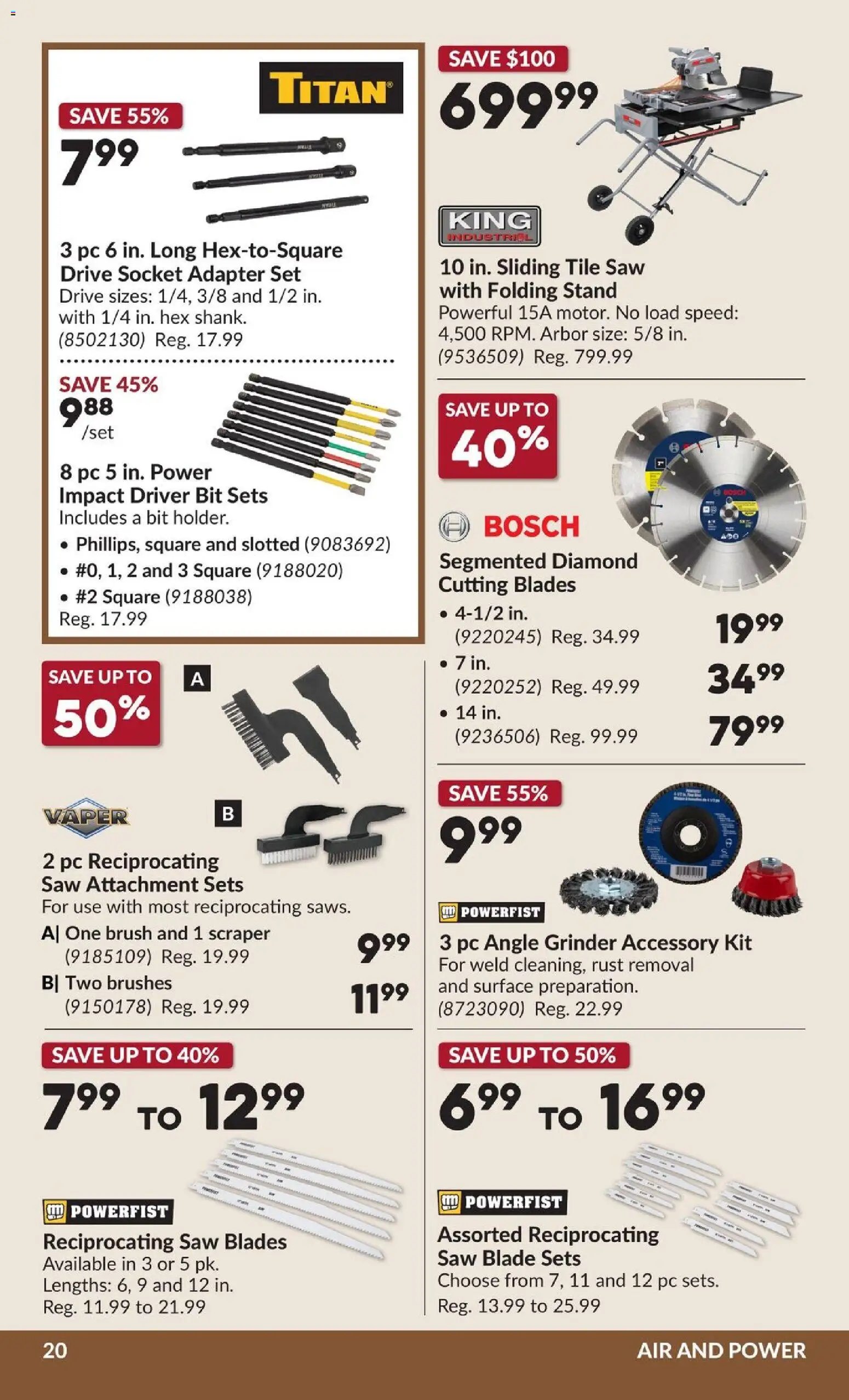 Princess Auto flyer - 2 Week Sale!