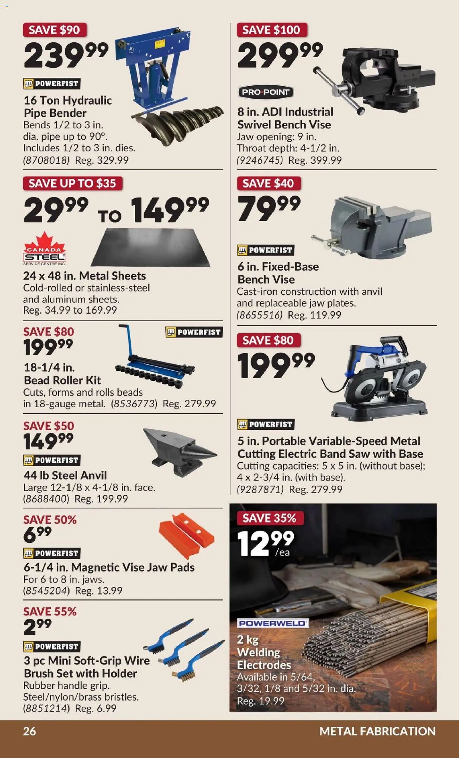 Princess Auto flyer - 2 Week Sale!