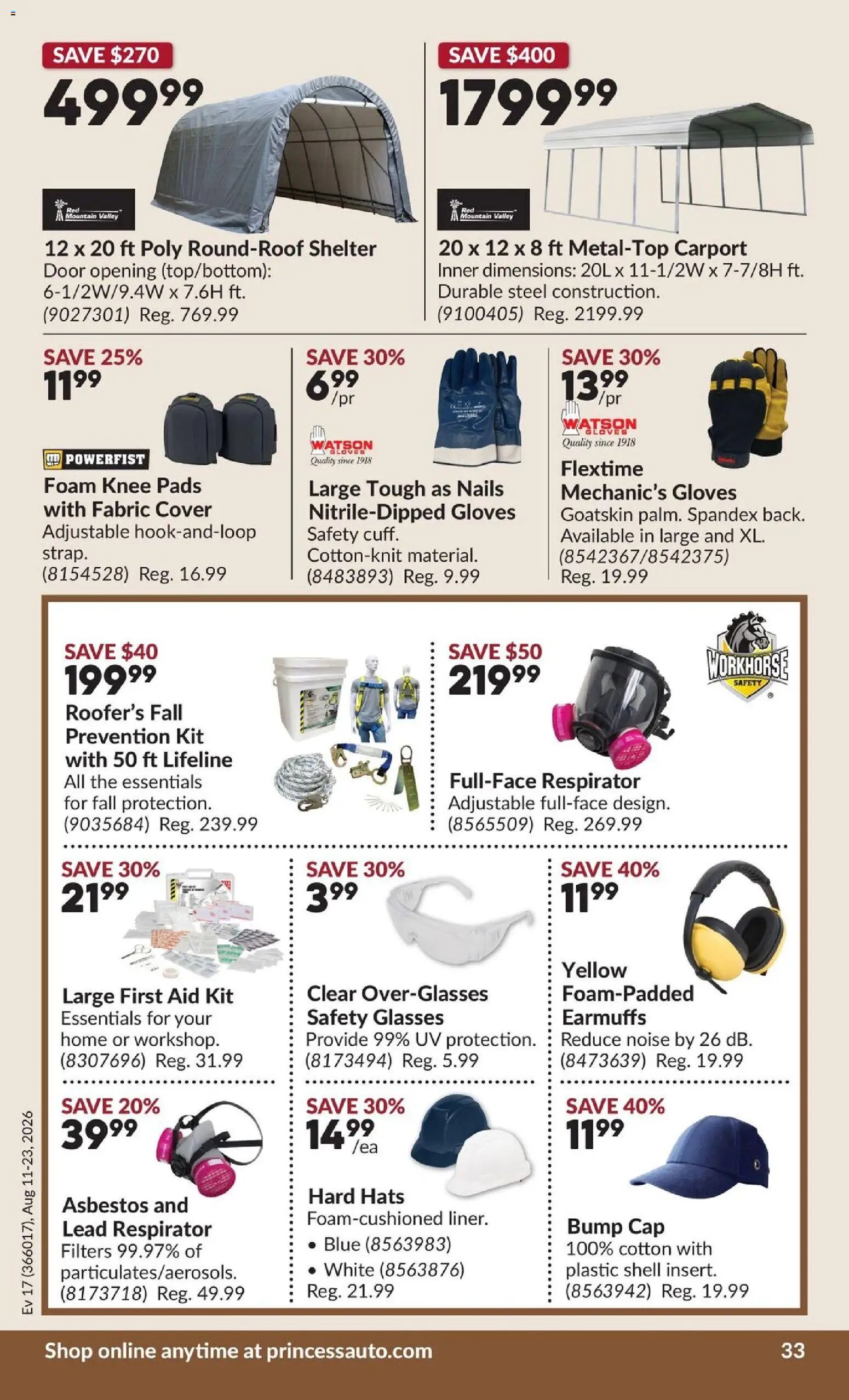 Princess Auto flyer - 2 Week Sale!