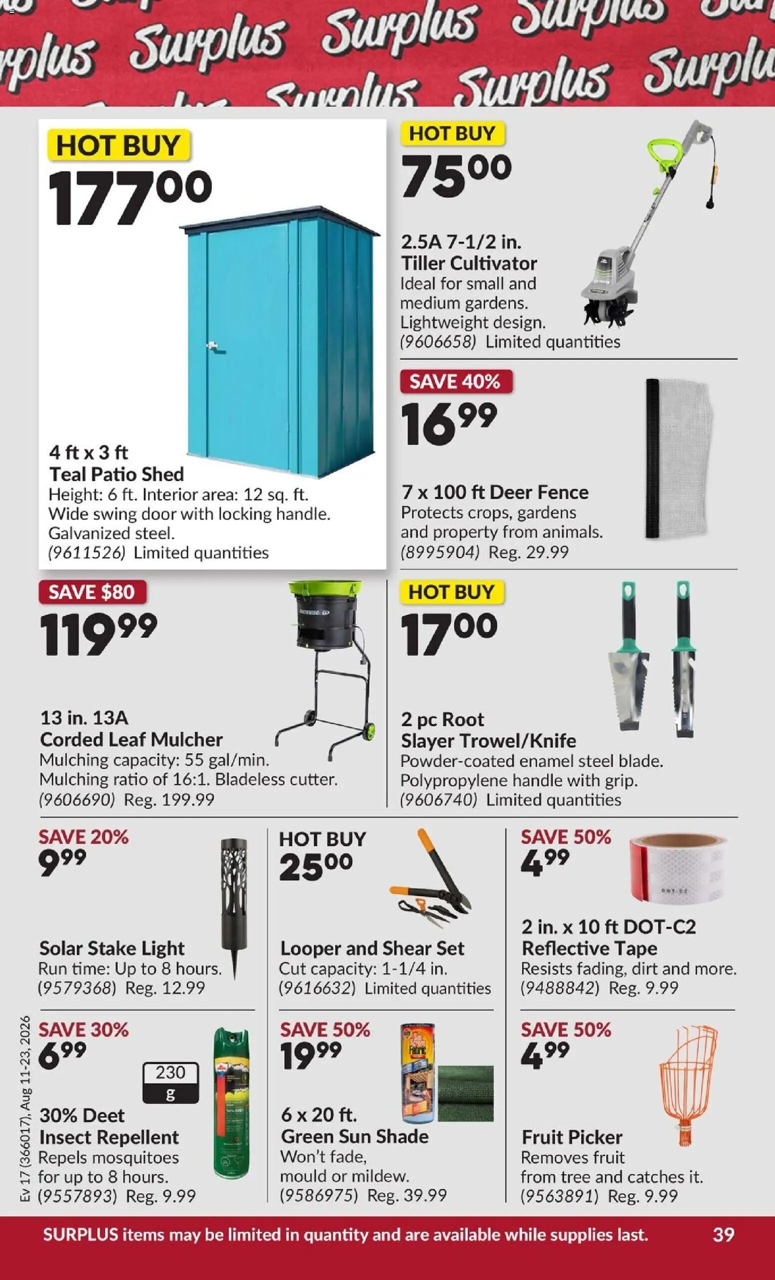 Princess Auto flyer - 2 Week Sale!