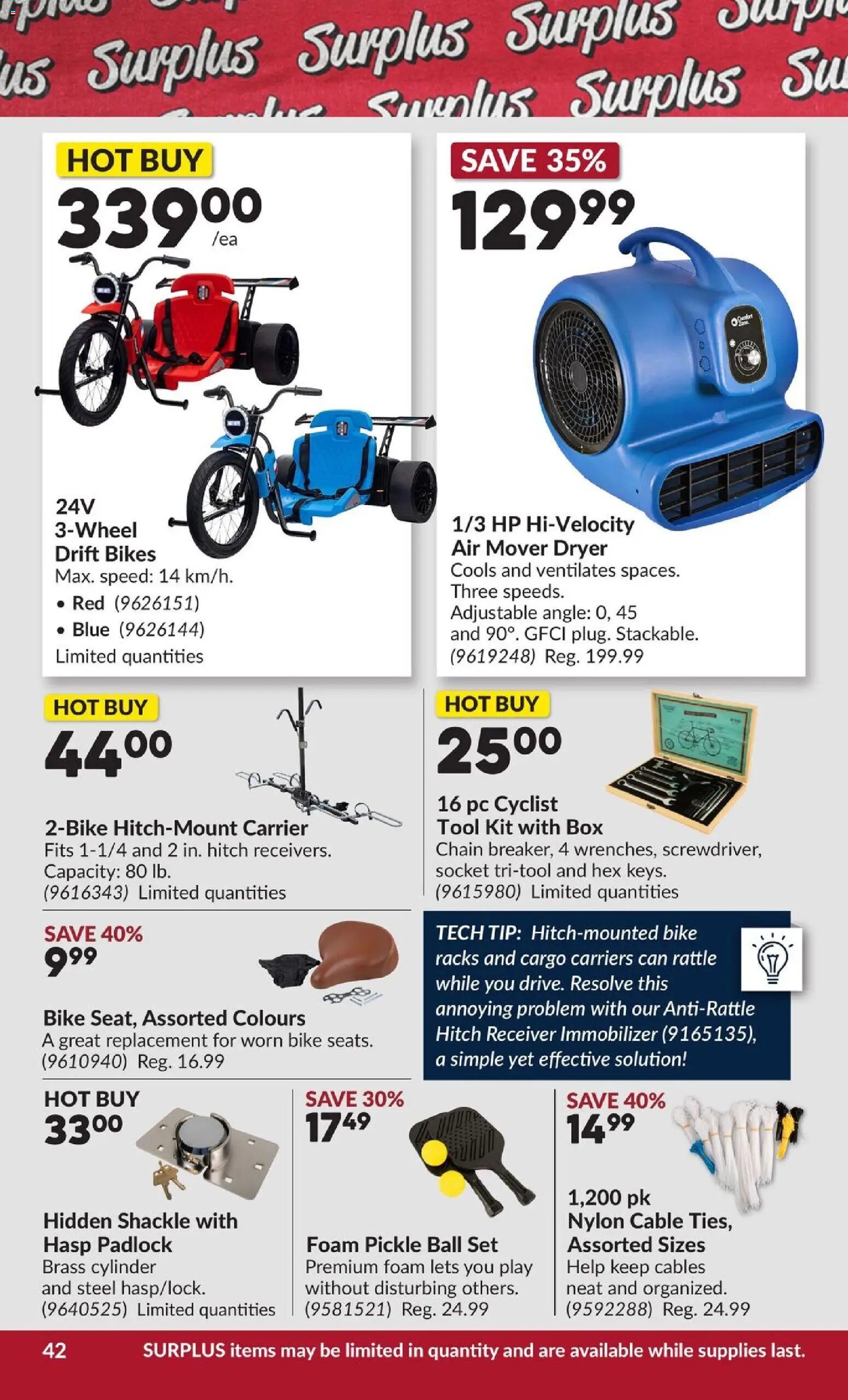 Princess Auto flyer - 2 Week Sale!