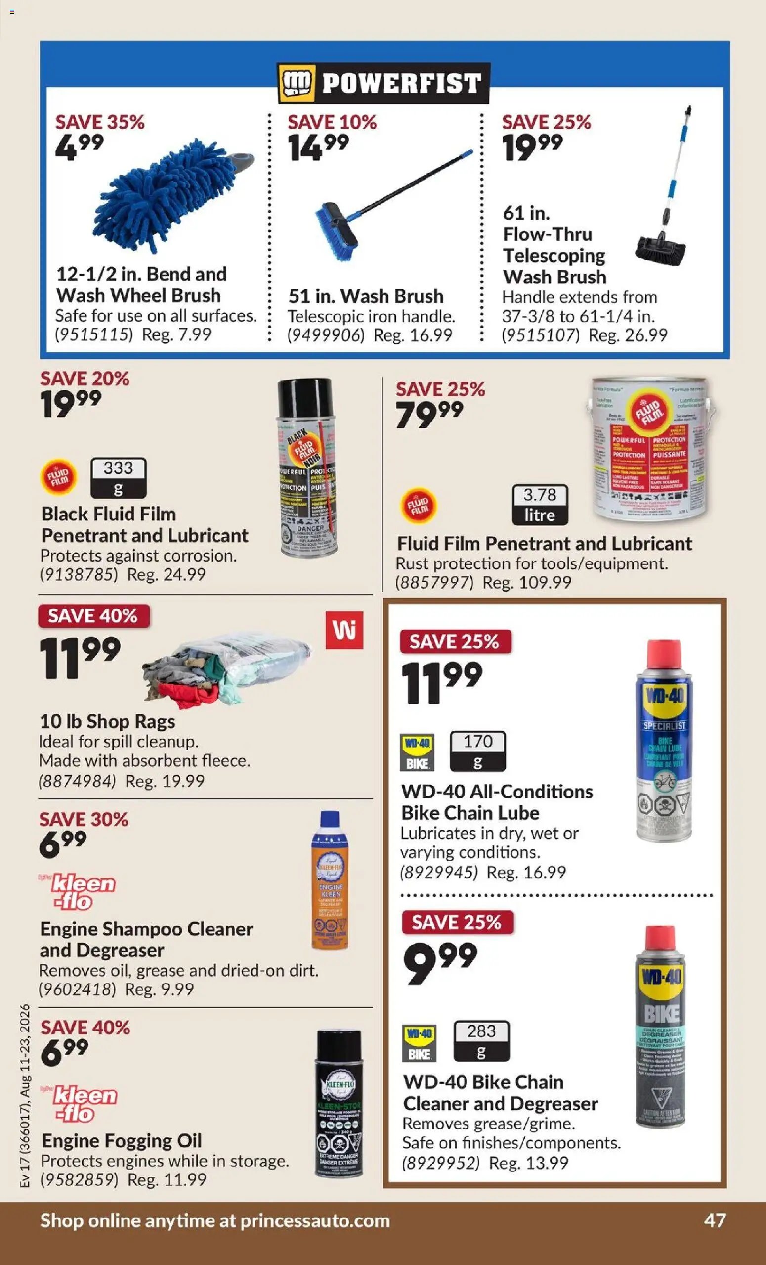 Princess Auto flyer - 2 Week Sale!