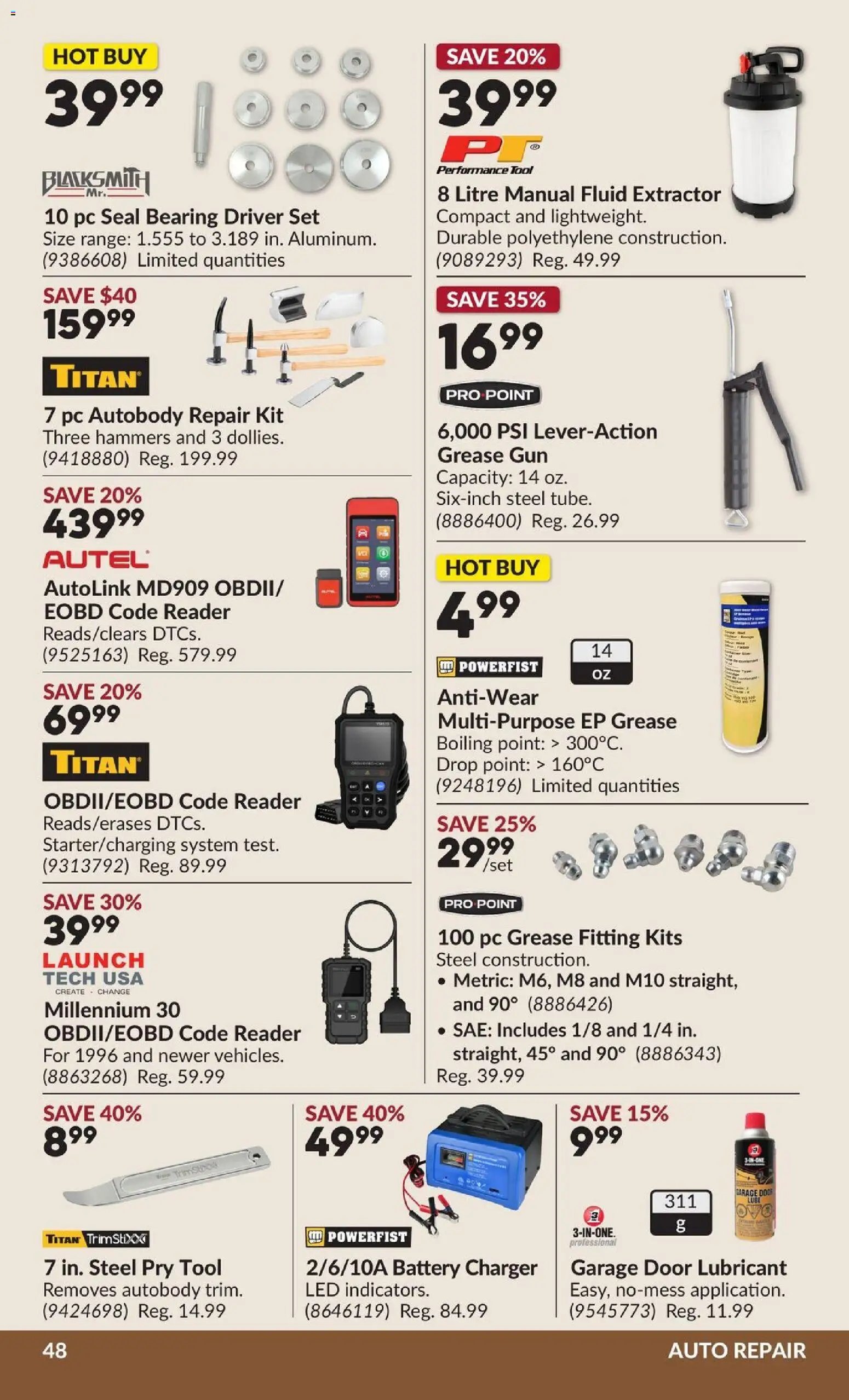 Princess Auto flyer - 2 Week Sale!