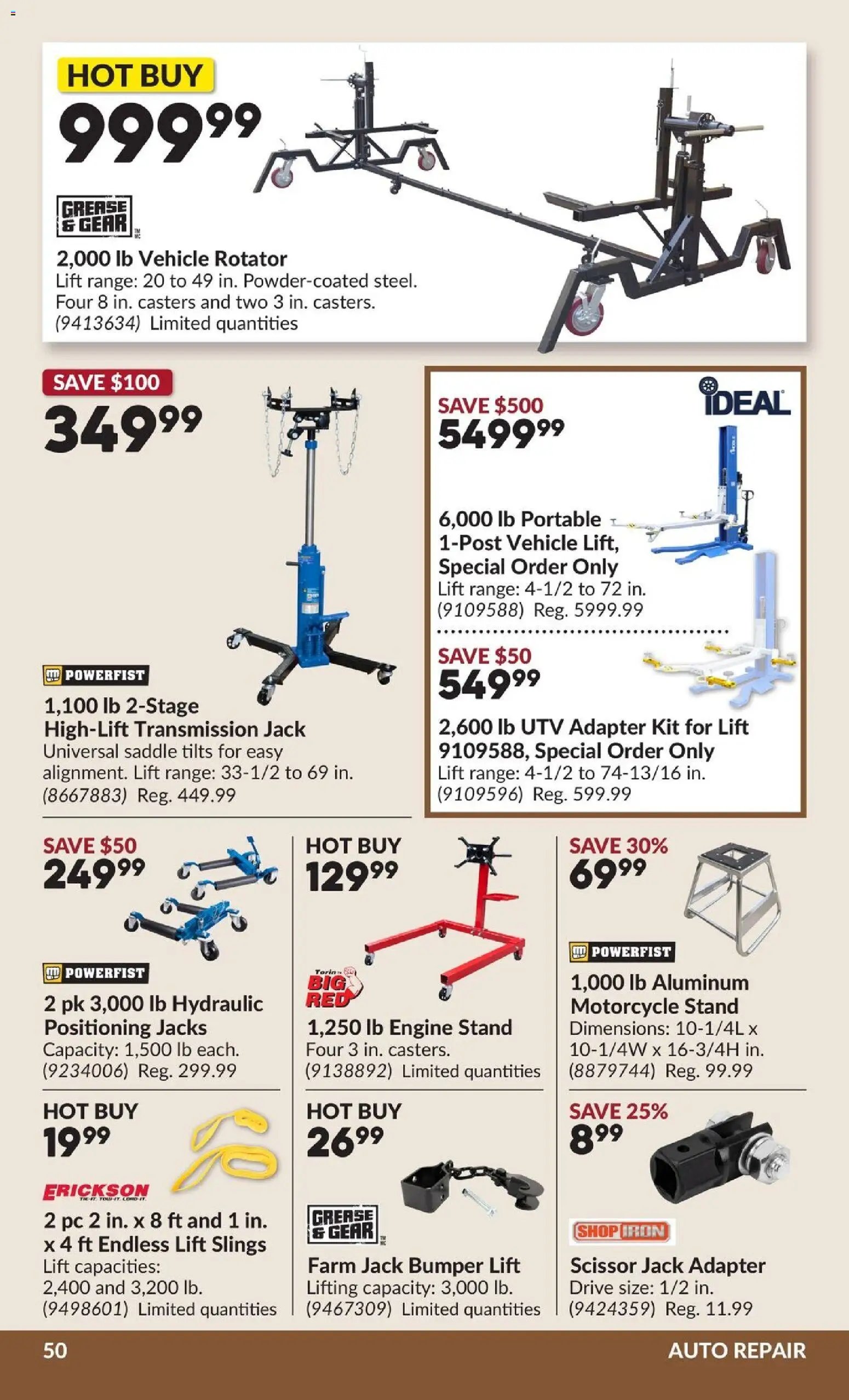 Princess Auto flyer - 2 Week Sale!