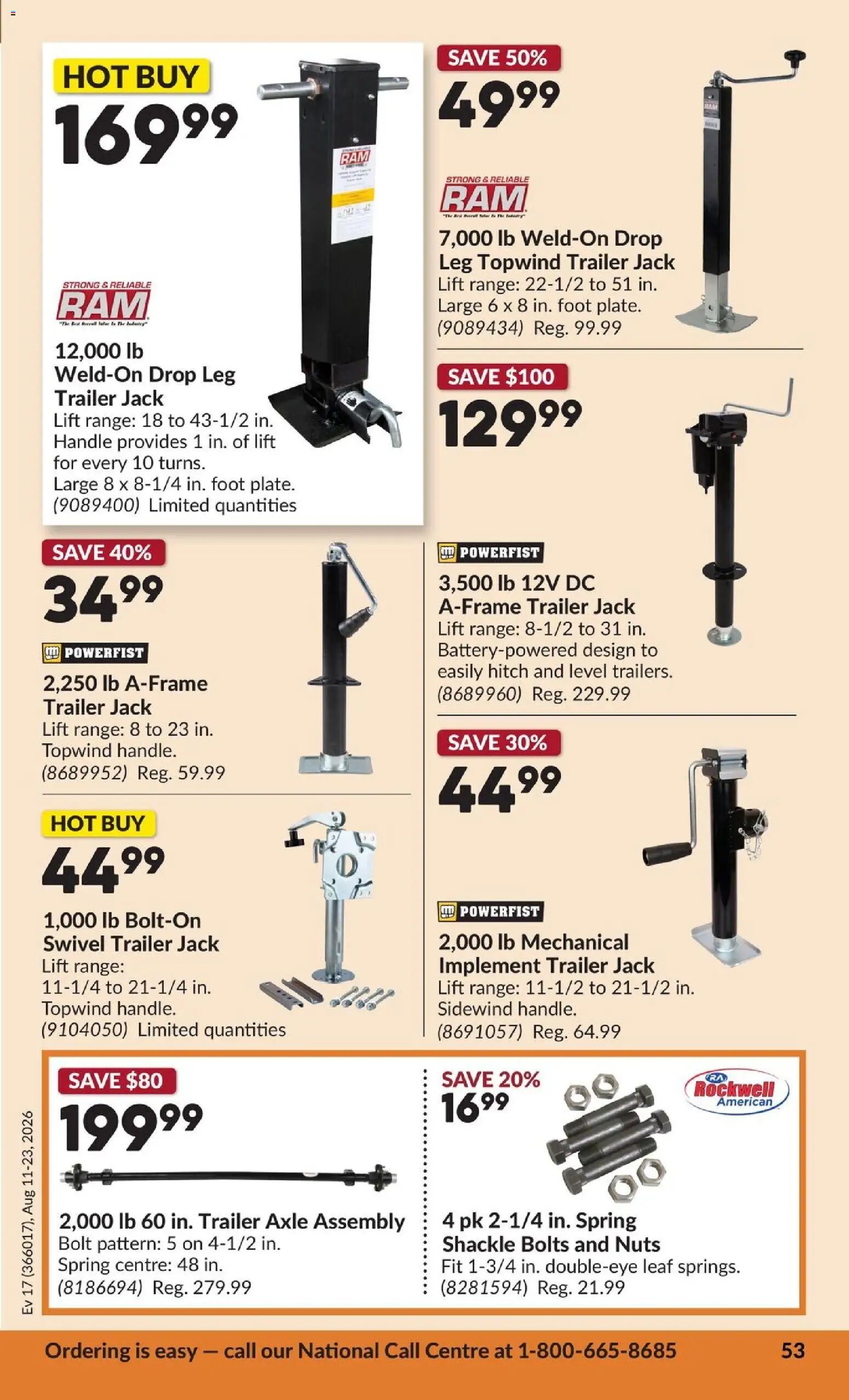 Princess Auto flyer - 2 Week Sale!
