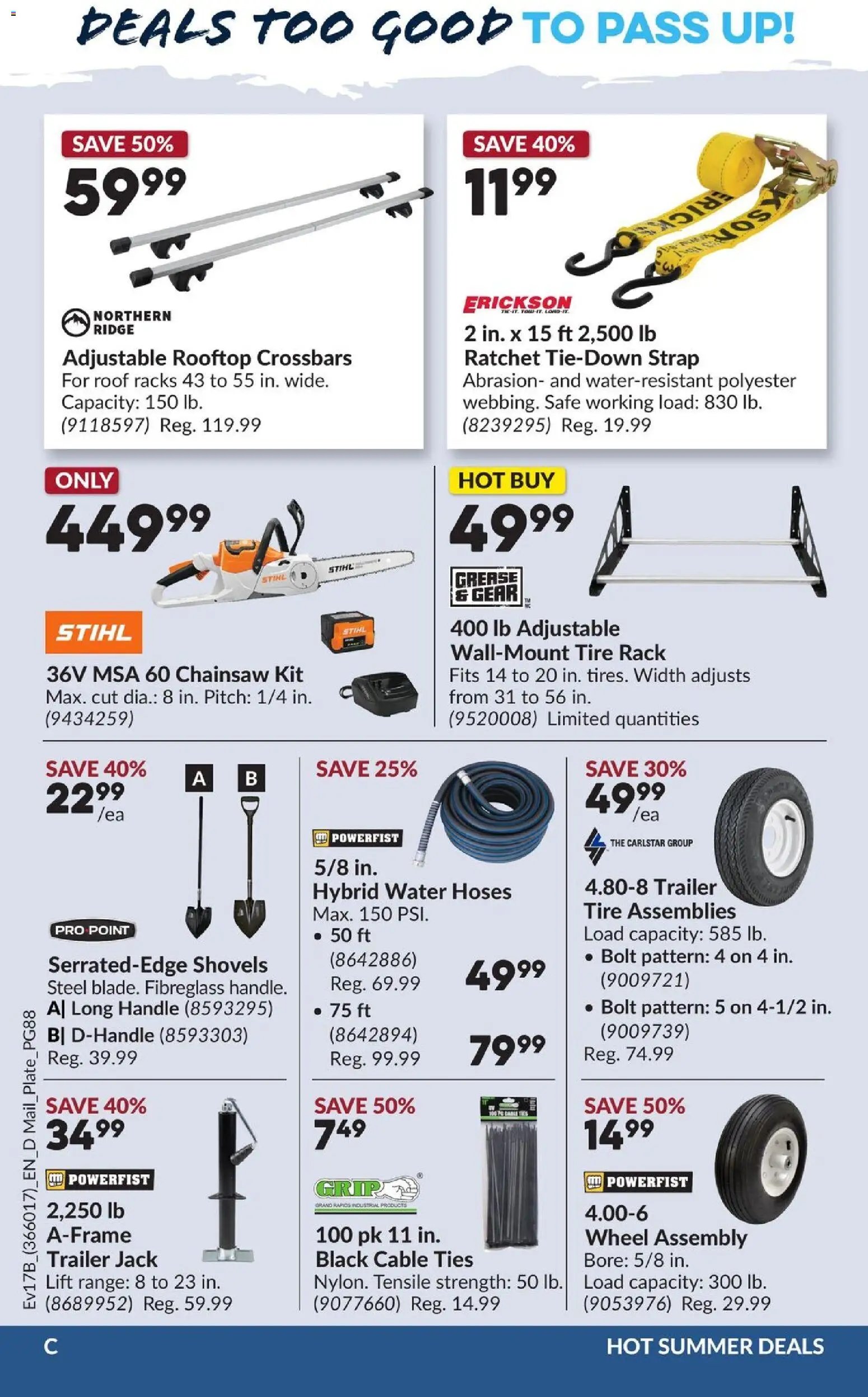 Princess Auto flyer - 2 Week Sale!