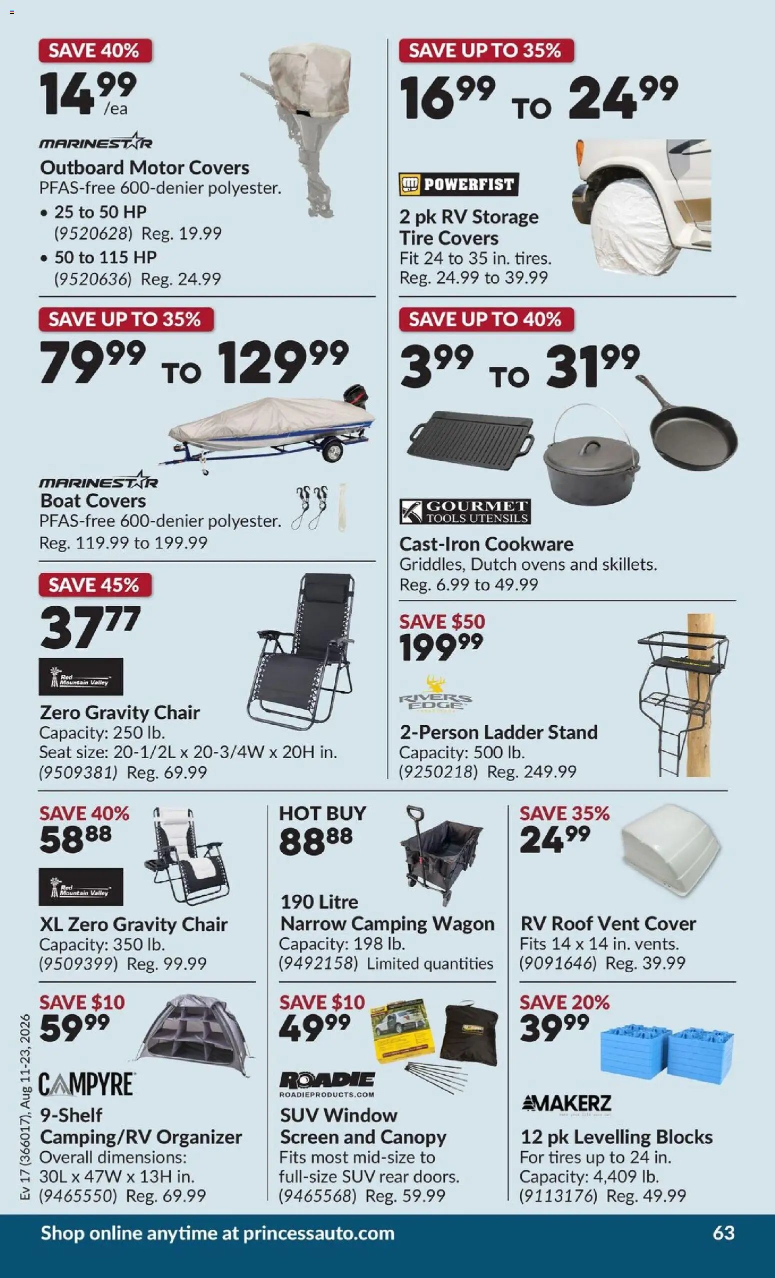 Princess Auto flyer - 2 Week Sale!