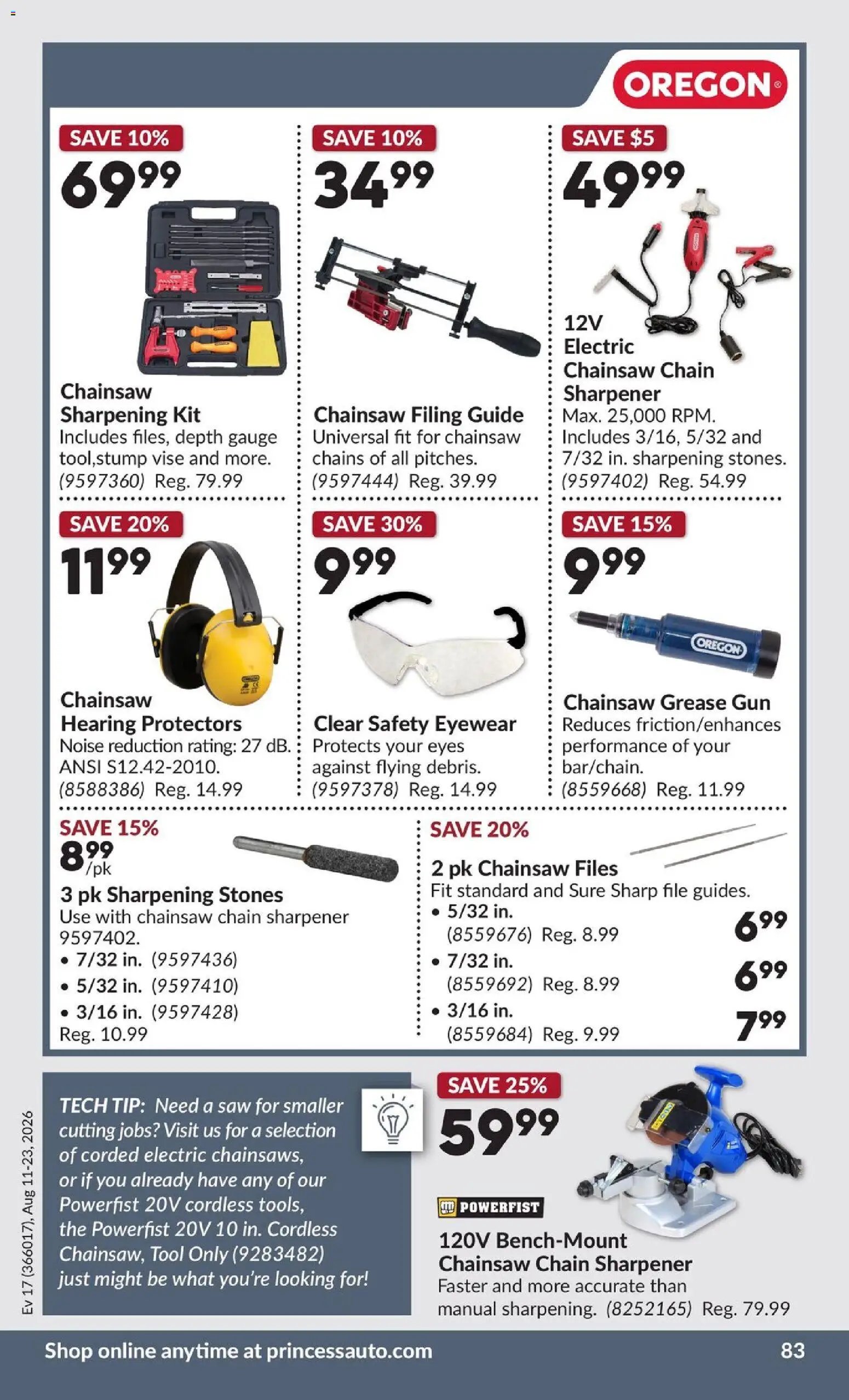 Princess Auto flyer - 2 Week Sale!