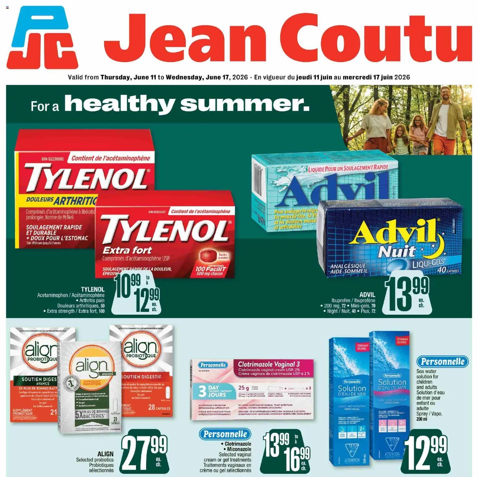 Jean Coutu flyer - Healthy summer