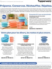 Tupperware circulaire