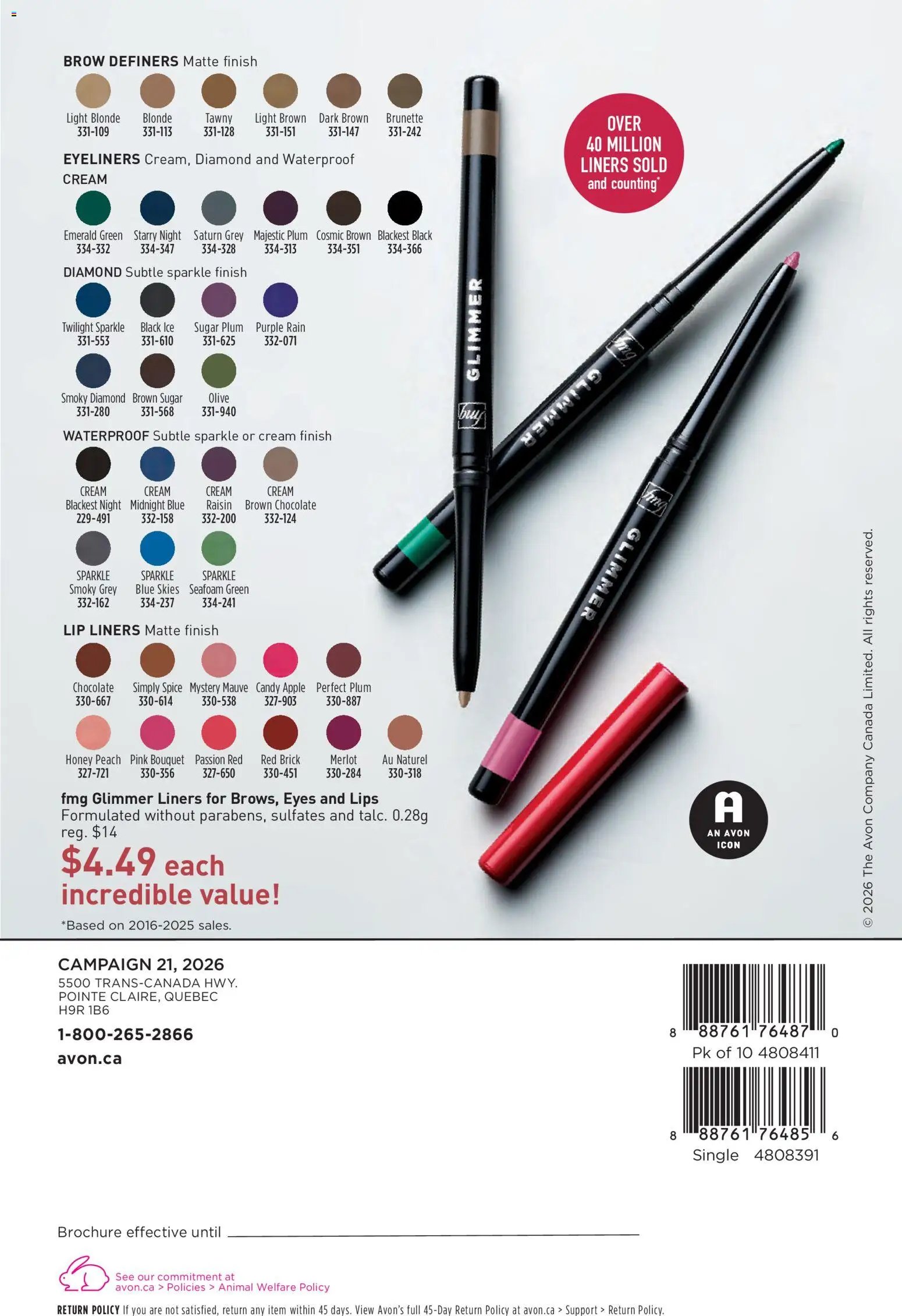 Avon - Brochure Campaign