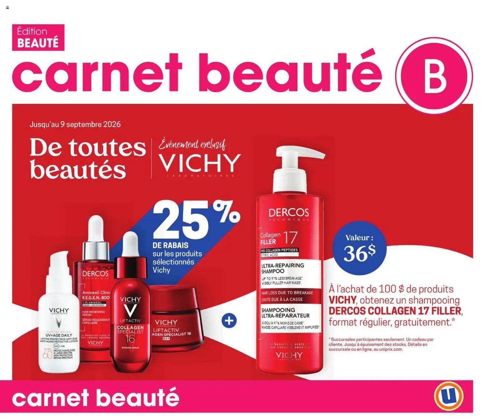 Uniprix - Carnet Beauté