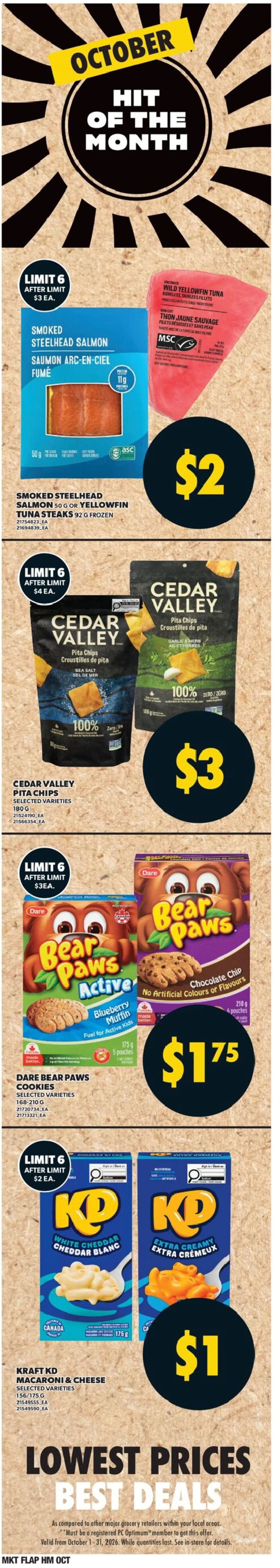 Valu Mart weekly flyer / circulaire