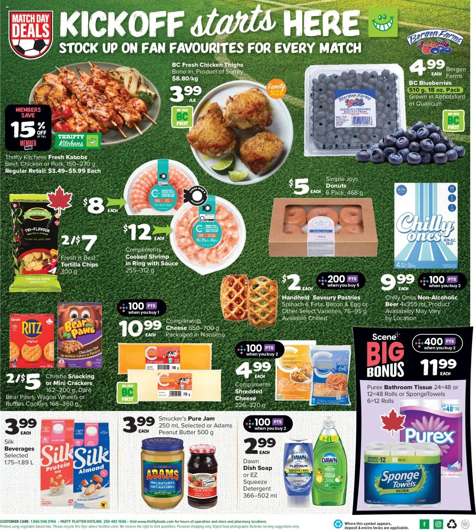 Thrifty Foods weekly flyer / circulaire