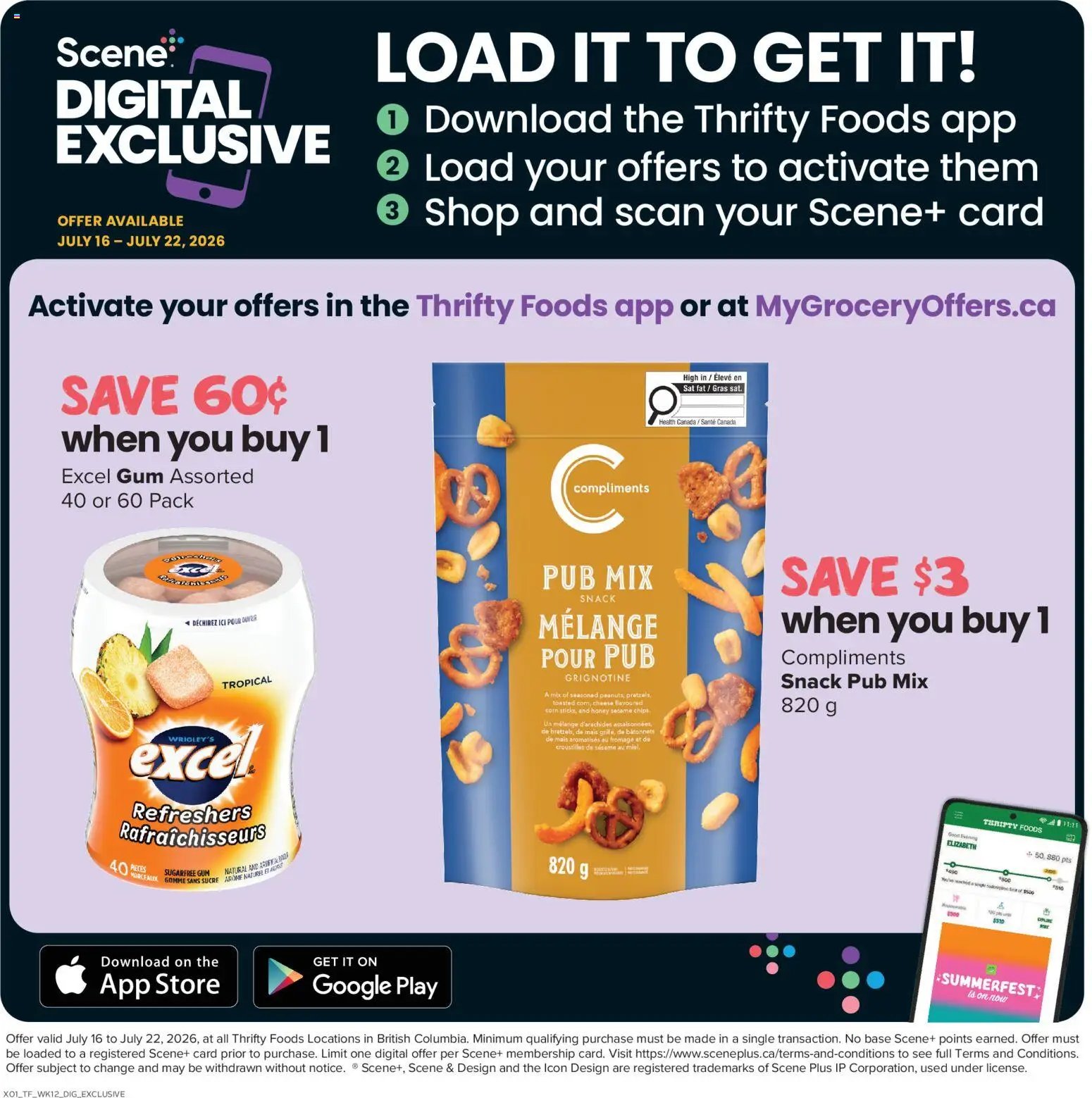 Thrifty Foods weekly flyer / circulaire