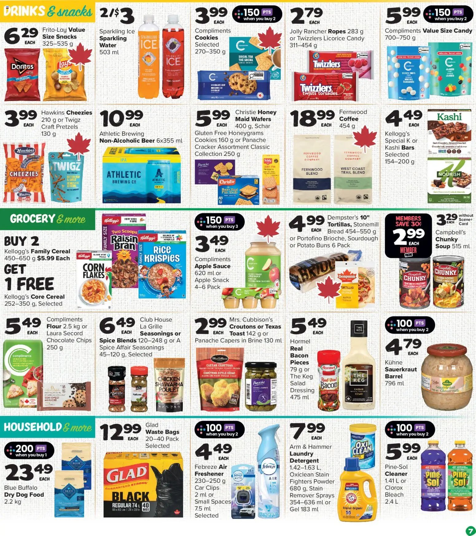 Thrifty Foods weekly flyer / circulaire