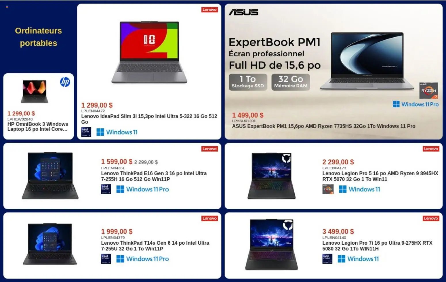 Canada Computers circulaire