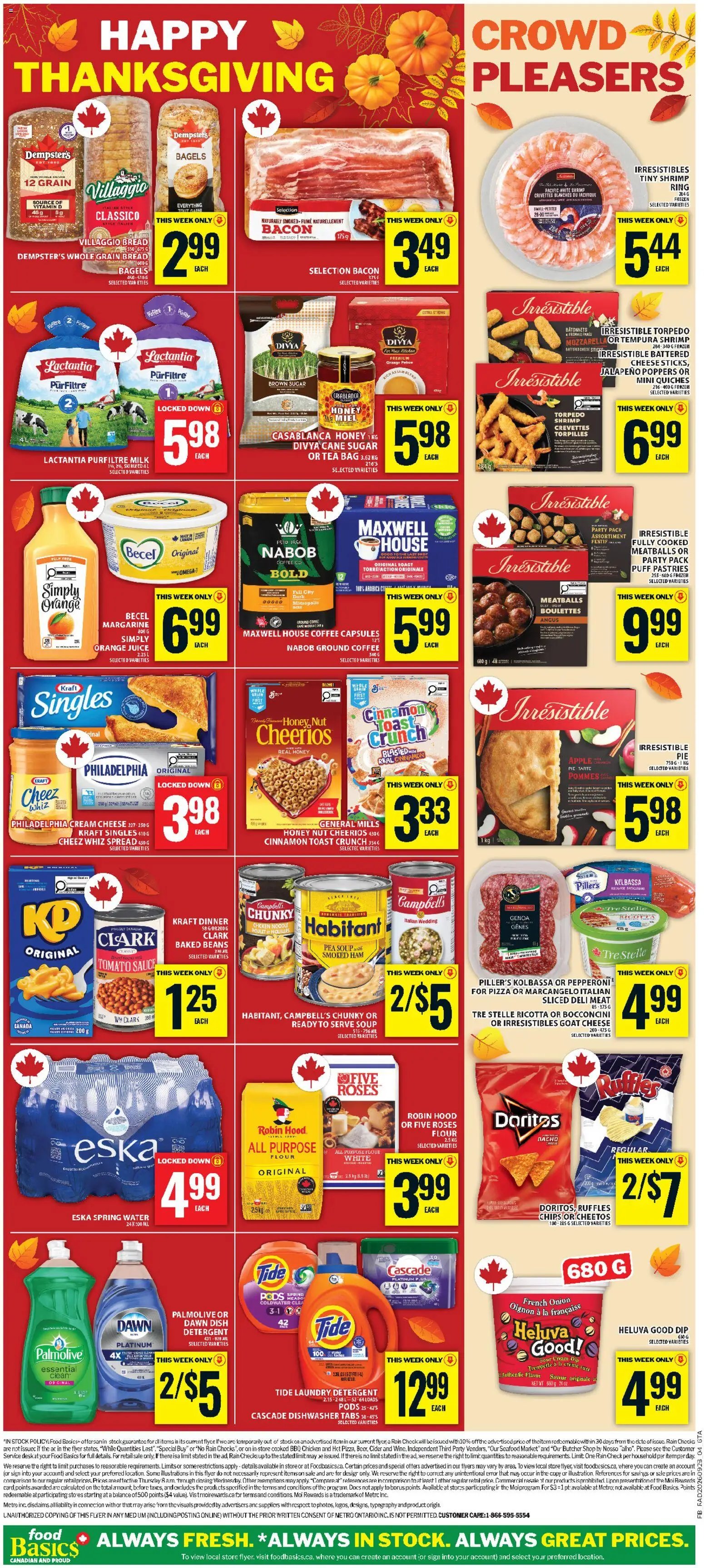 Food Basics weekly flyer / circulaire