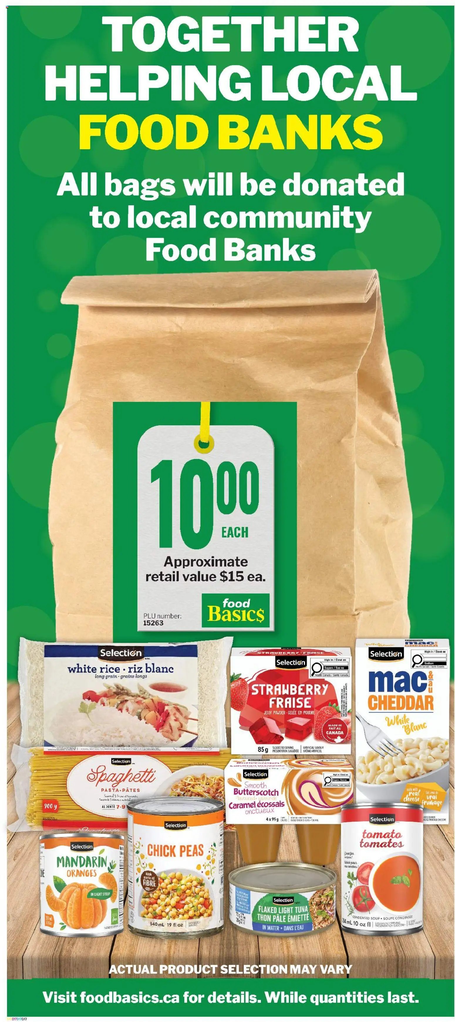Food Basics weekly flyer / circulaire
