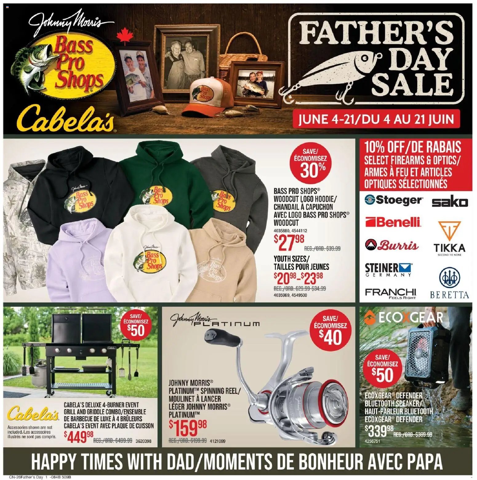 Cabelas weekly flyer / circulaire