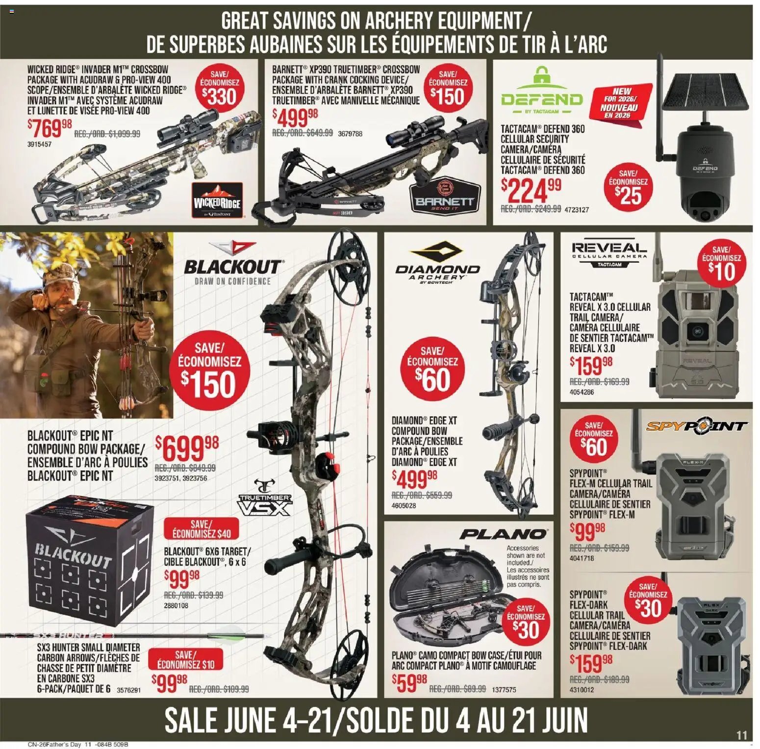 Cabelas weekly flyer / circulaire