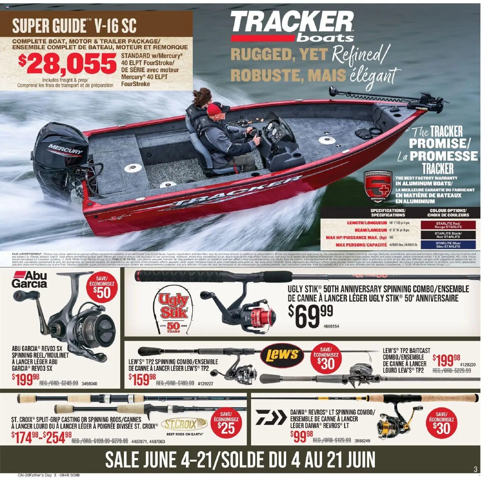 Cabelas weekly flyer / circulaire