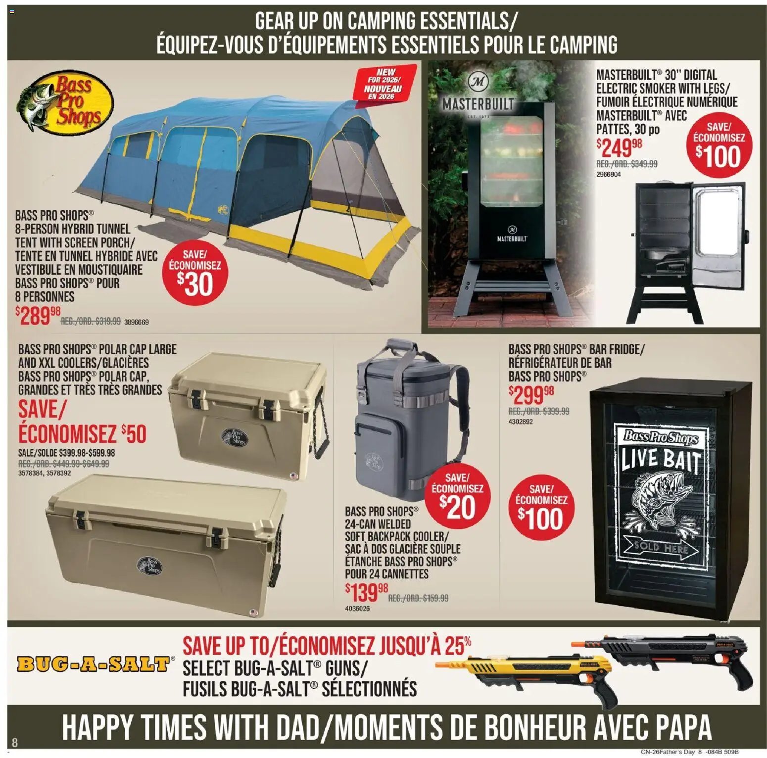 Cabelas weekly flyer / circulaire