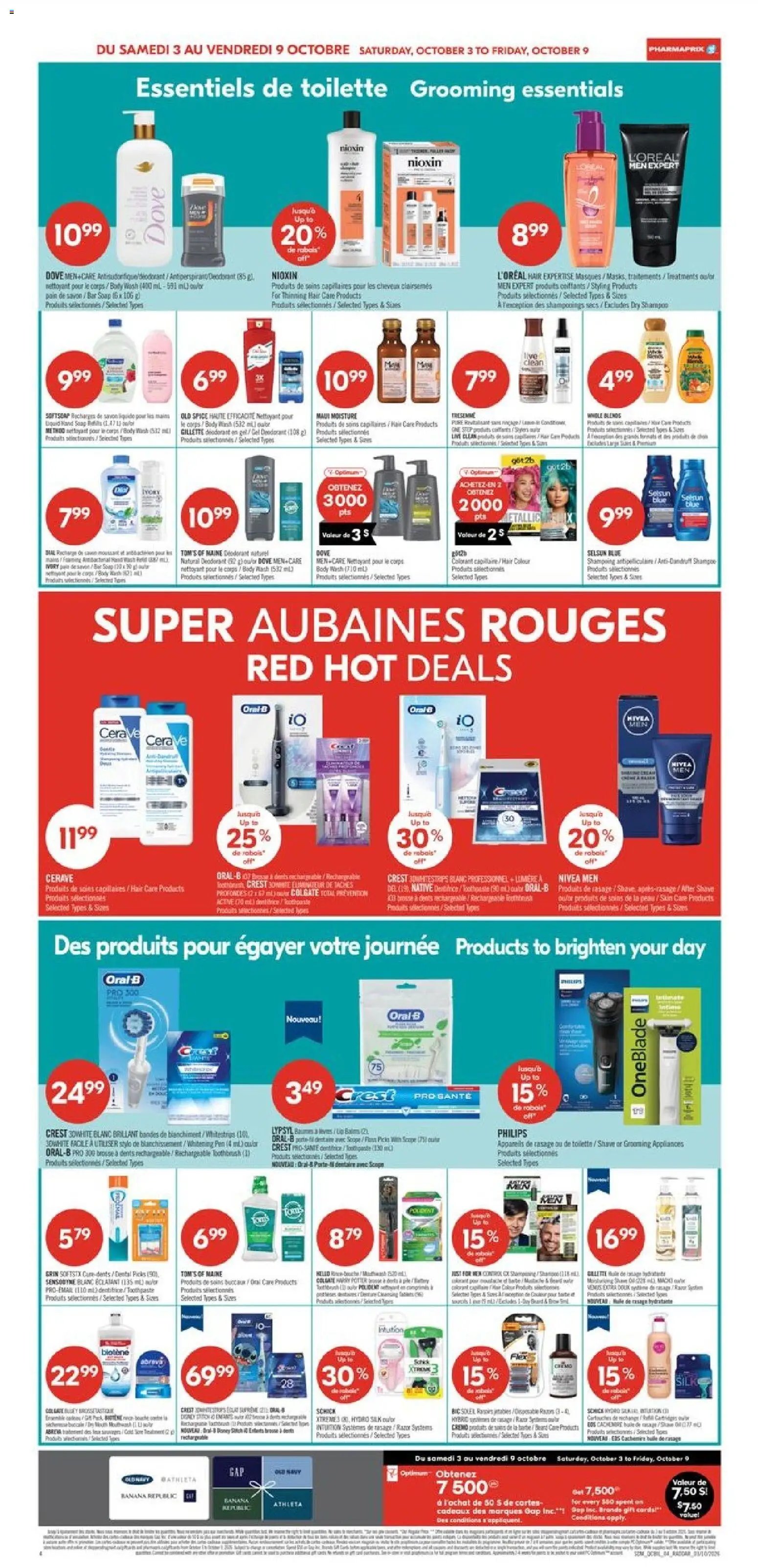 Pharmaprix weekly flyer / circulaire
