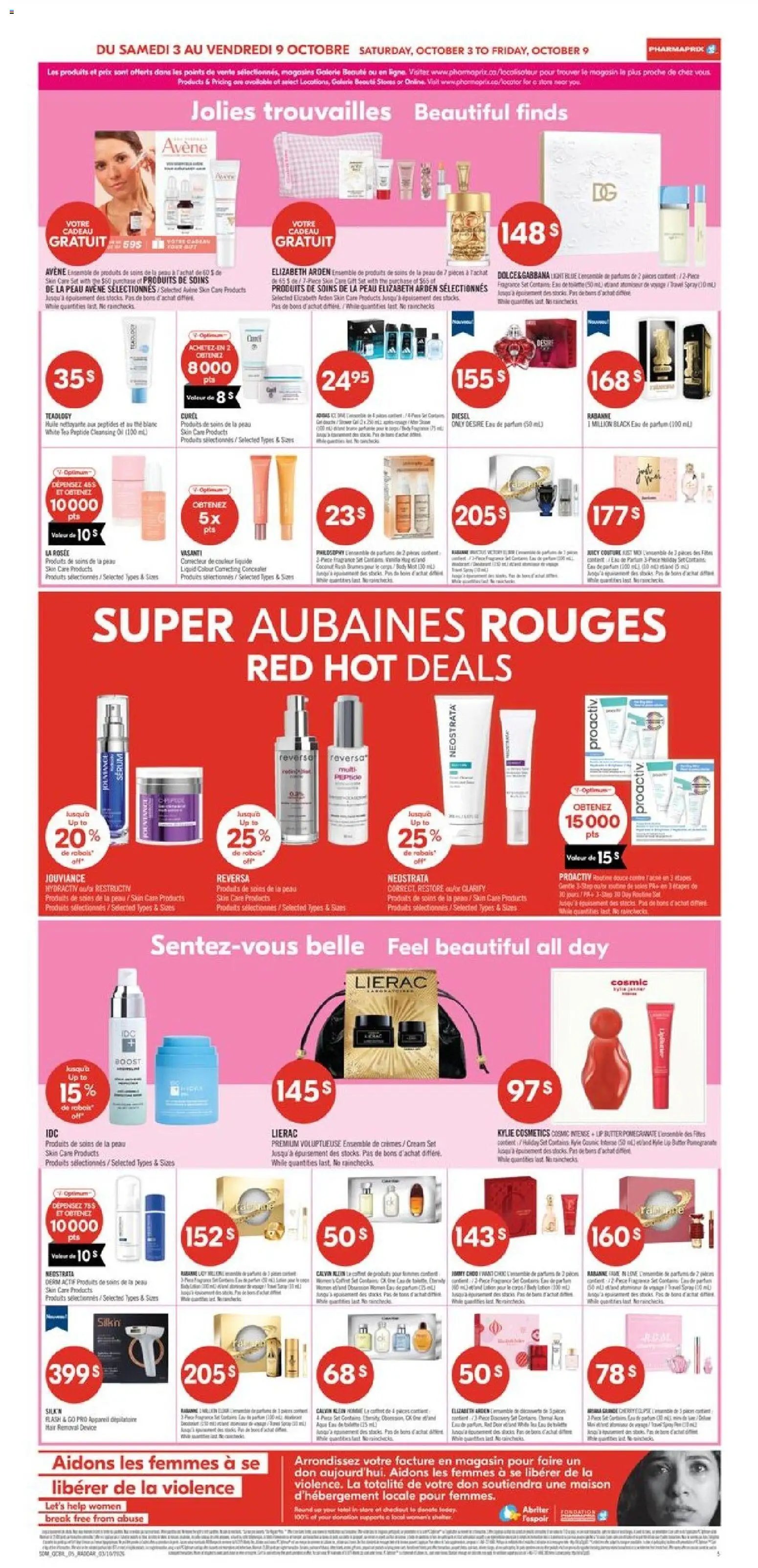 Pharmaprix weekly flyer / circulaire