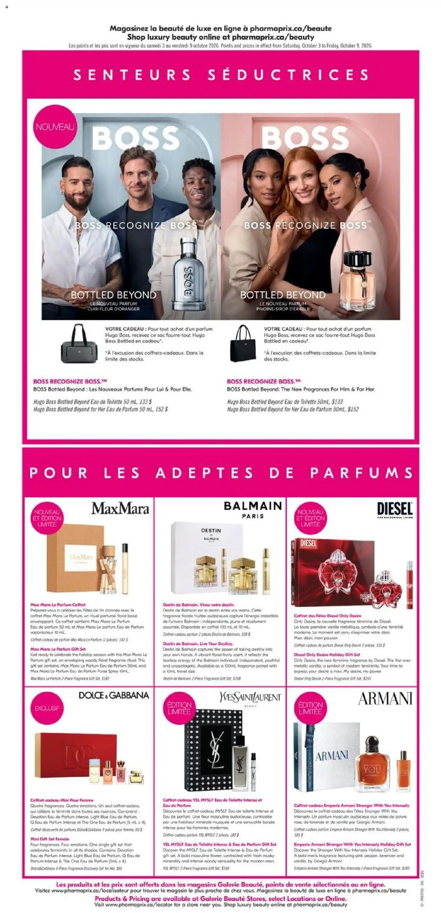 Pharmaprix weekly flyer / circulaire