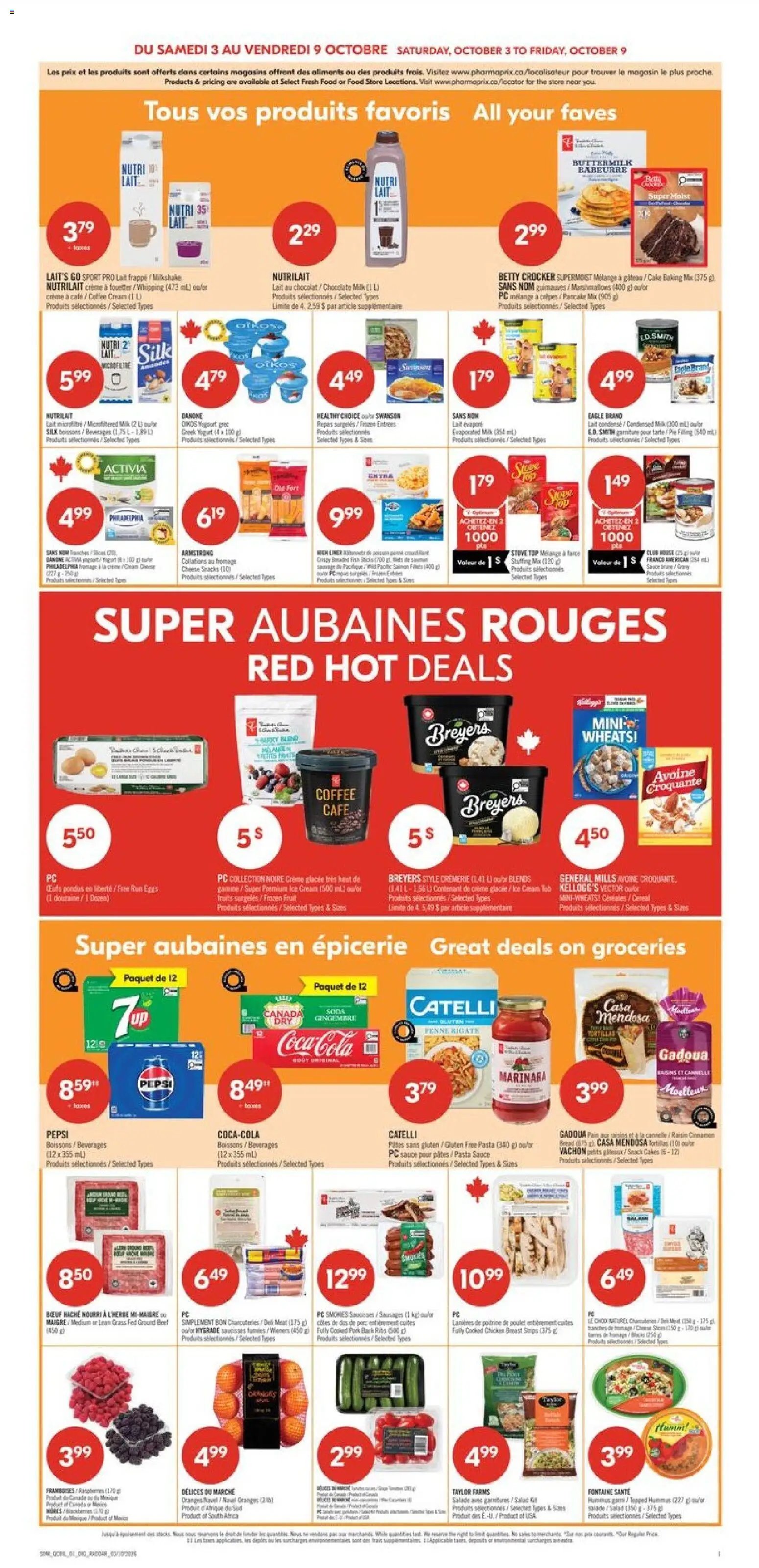 Pharmaprix weekly flyer / circulaire
