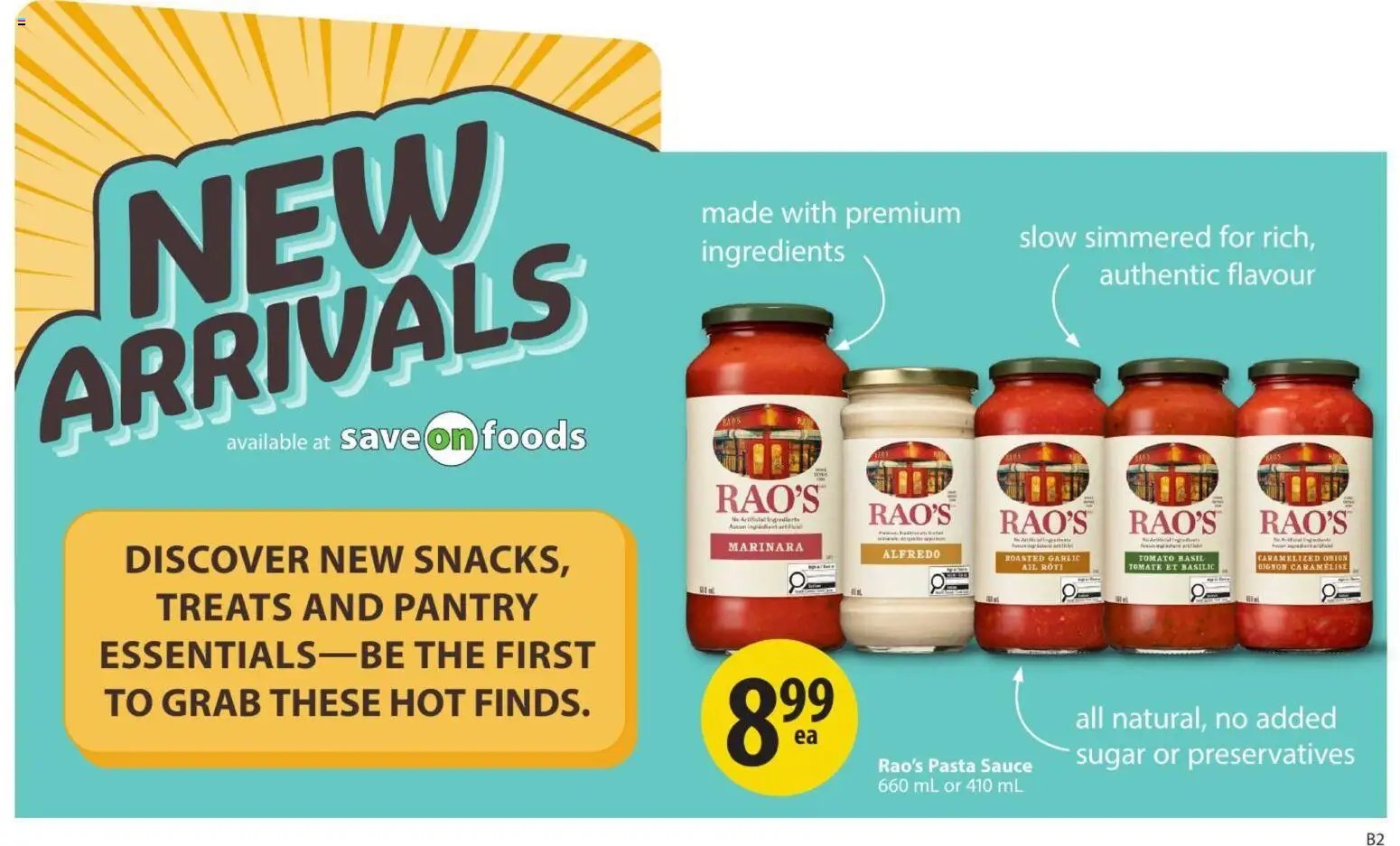 Save on foods weekly flyer / circulaire