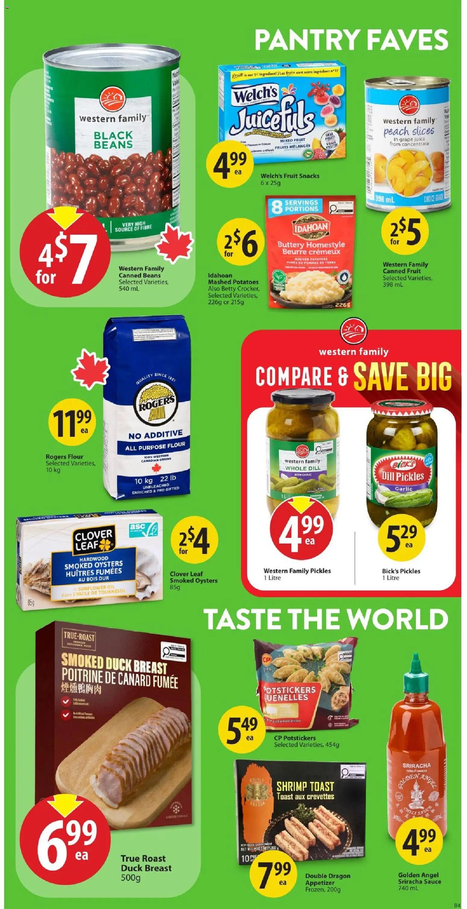 Save on foods weekly flyer / circulaire