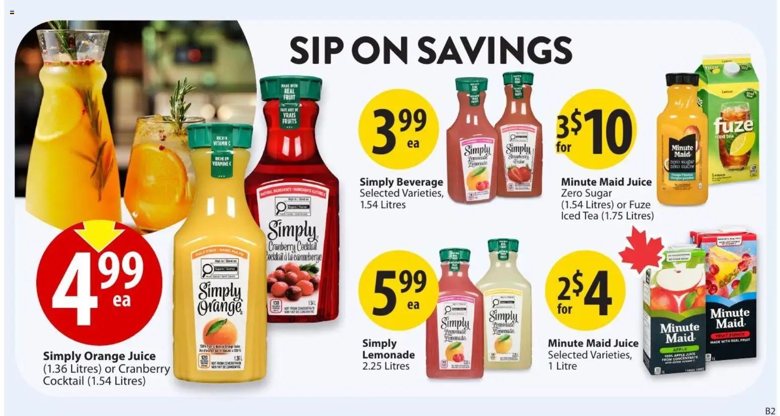 Save on foods weekly flyer / circulaire