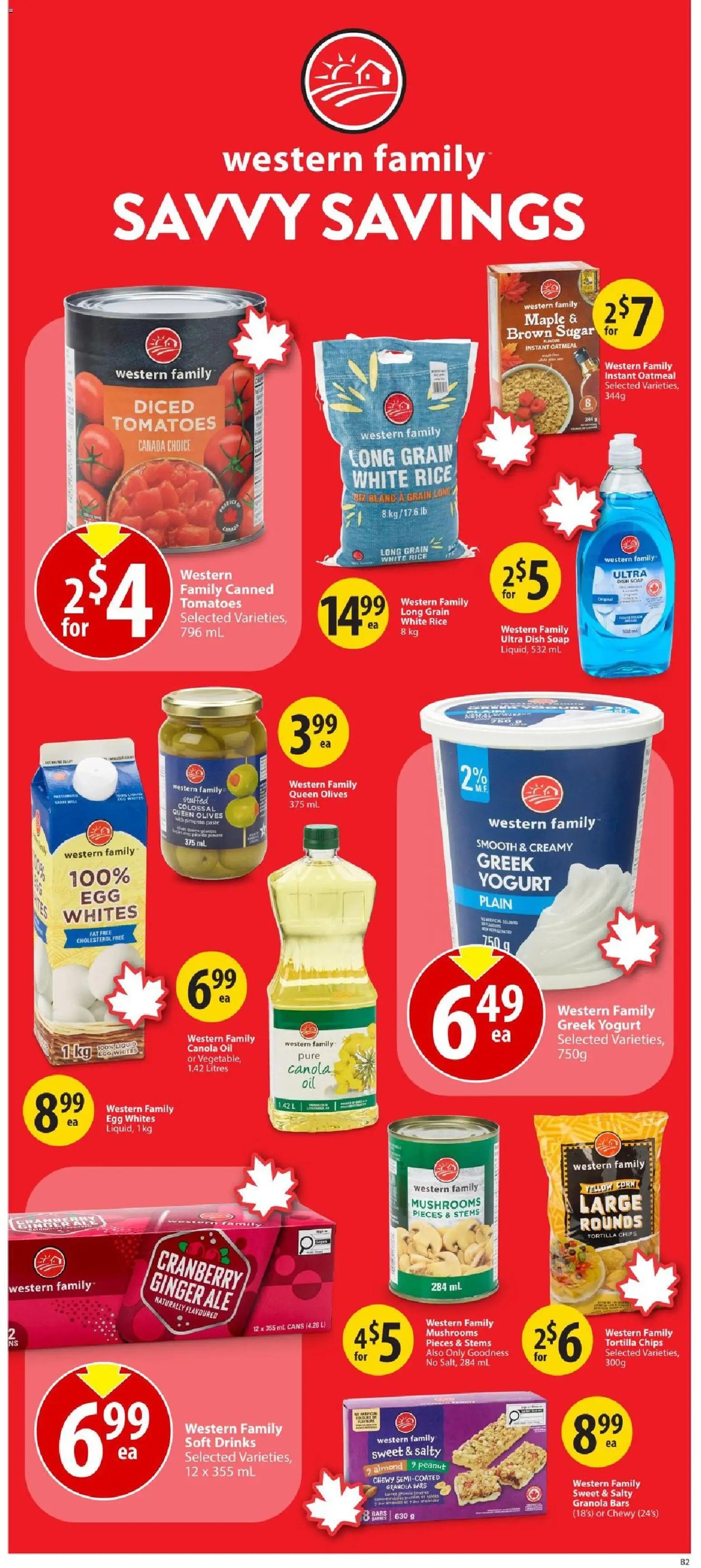Save on foods weekly flyer / circulaire