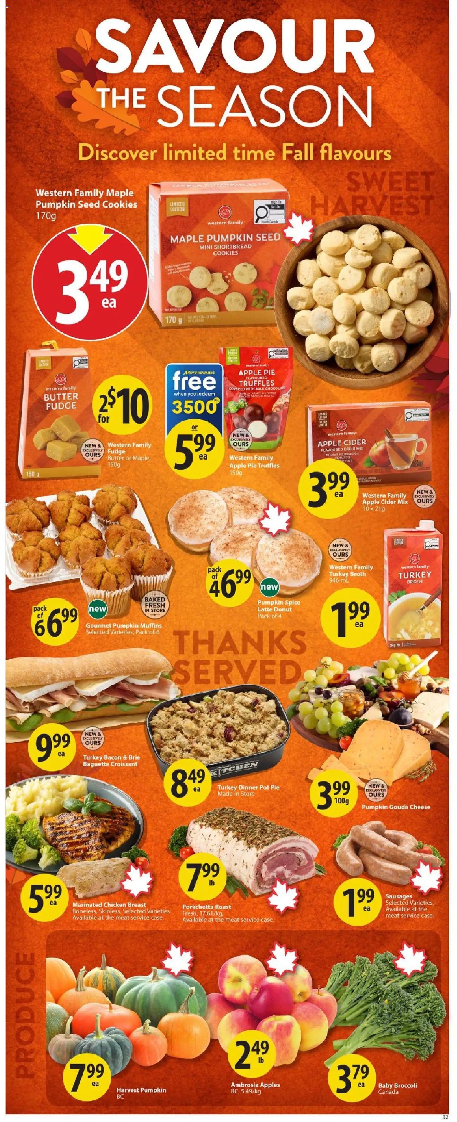 Save on foods weekly flyer / circulaire