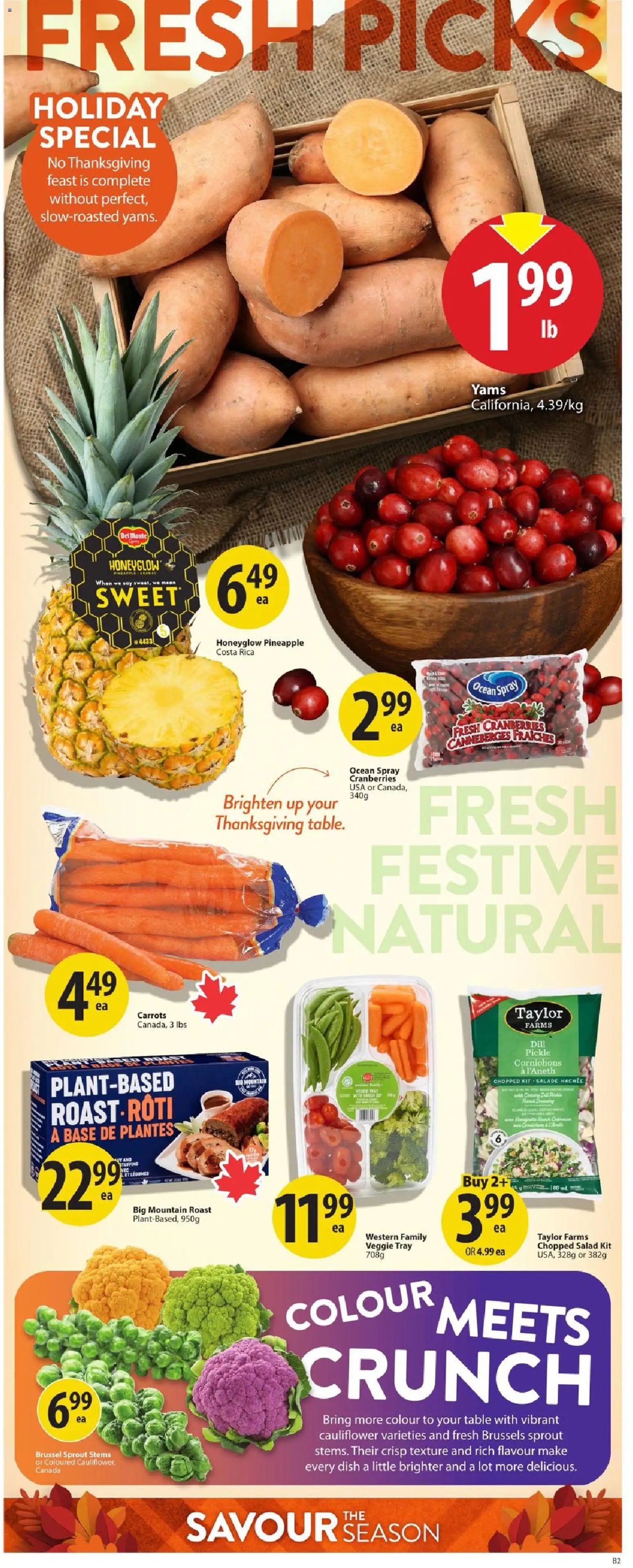 Save on foods weekly flyer / circulaire