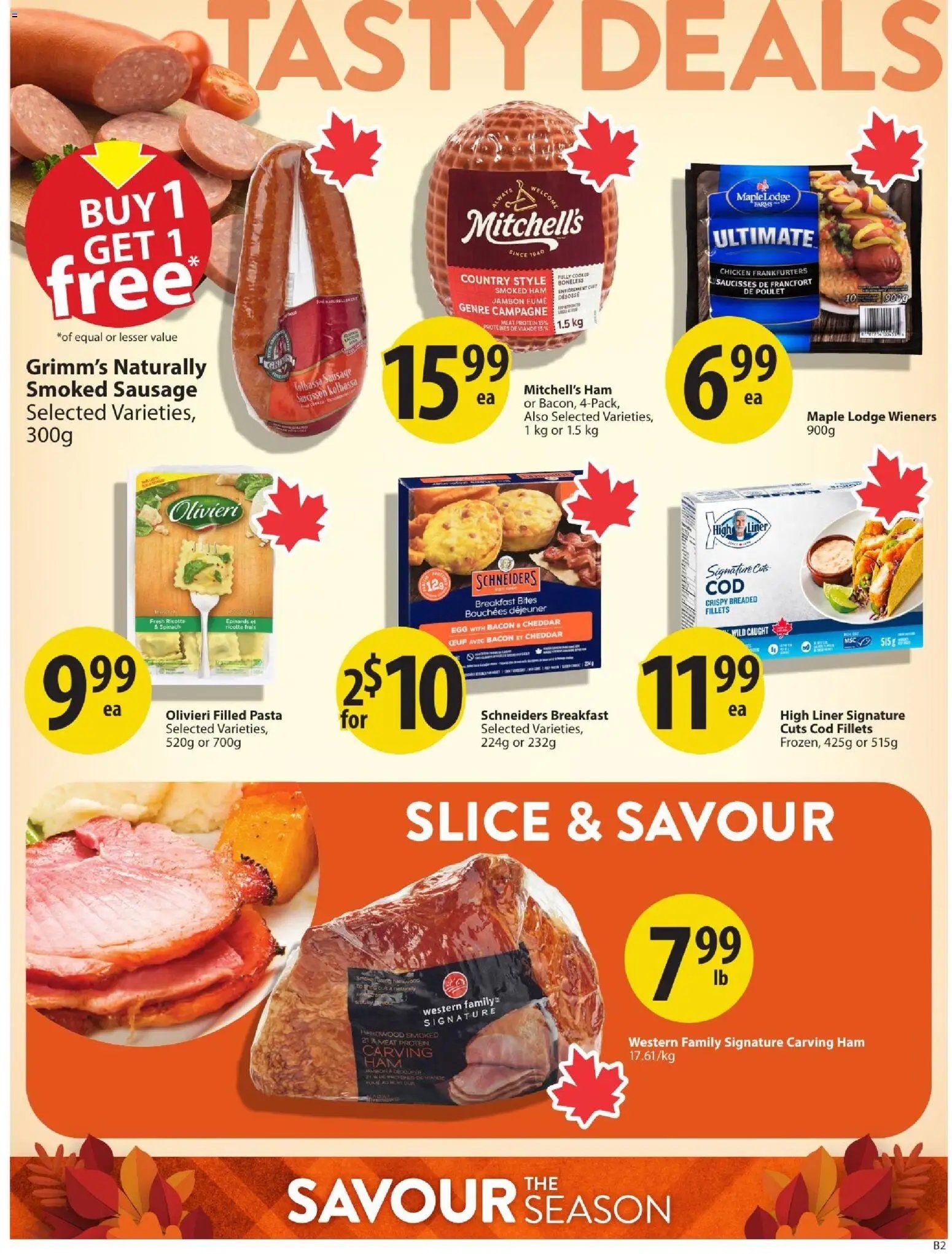 Save on foods weekly flyer / circulaire