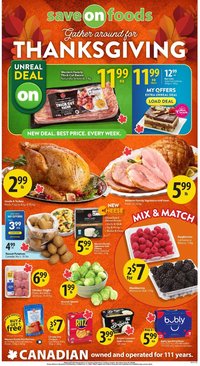 Save on foods weekly flyer / circulaire