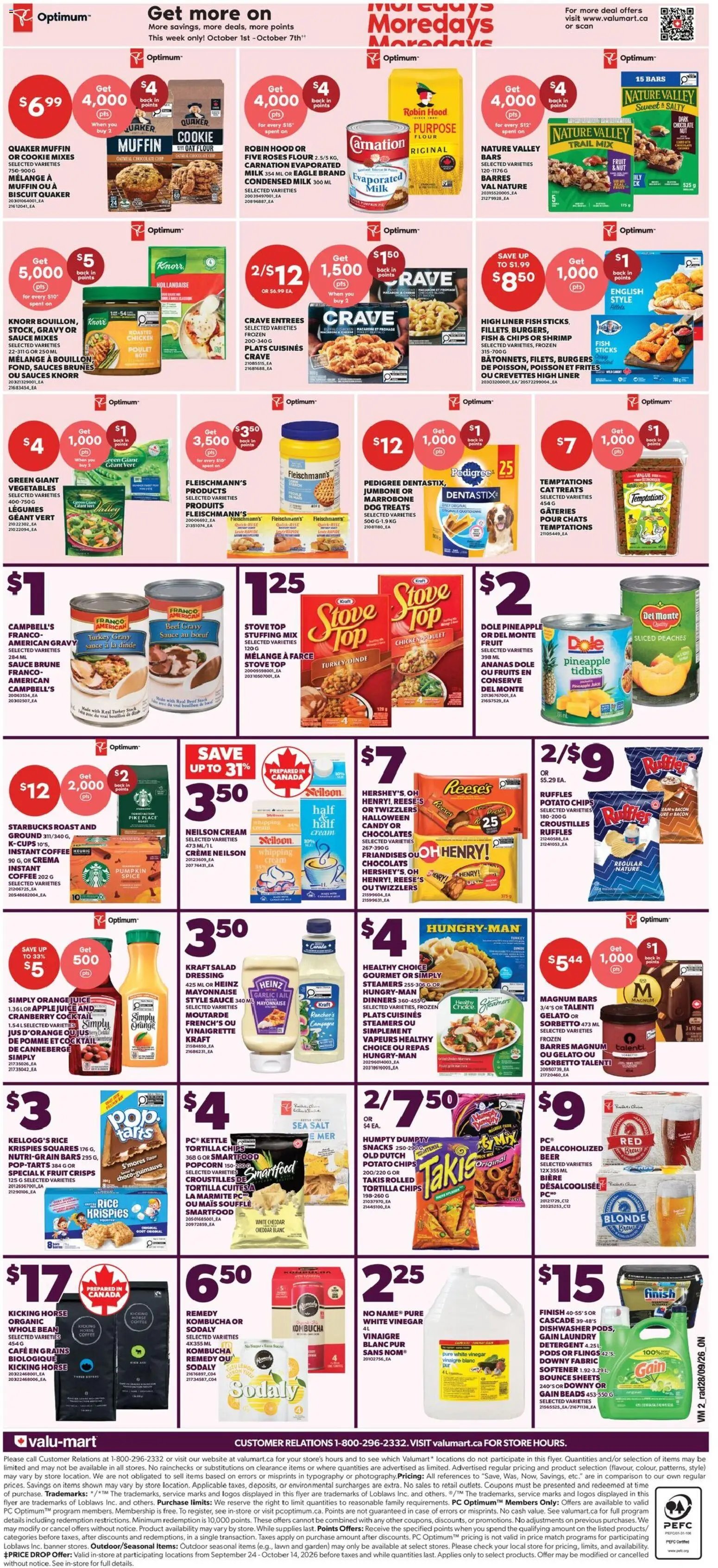 Valu Mart weekly flyer