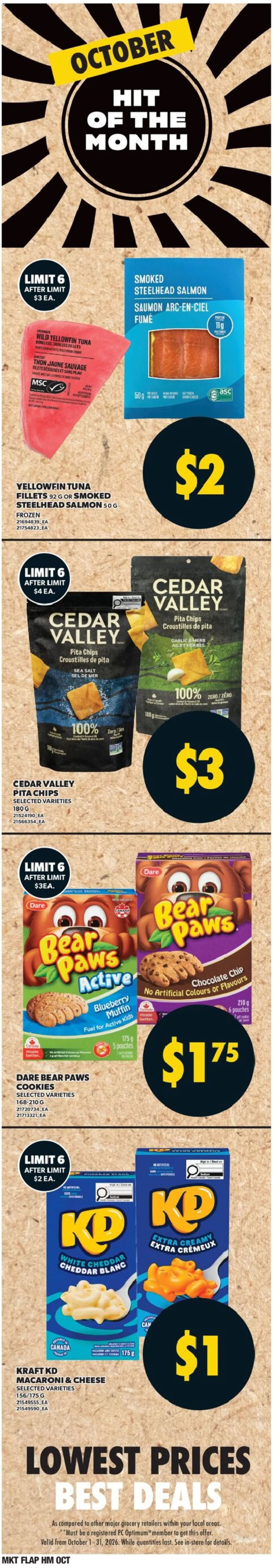 Valu Mart weekly flyer