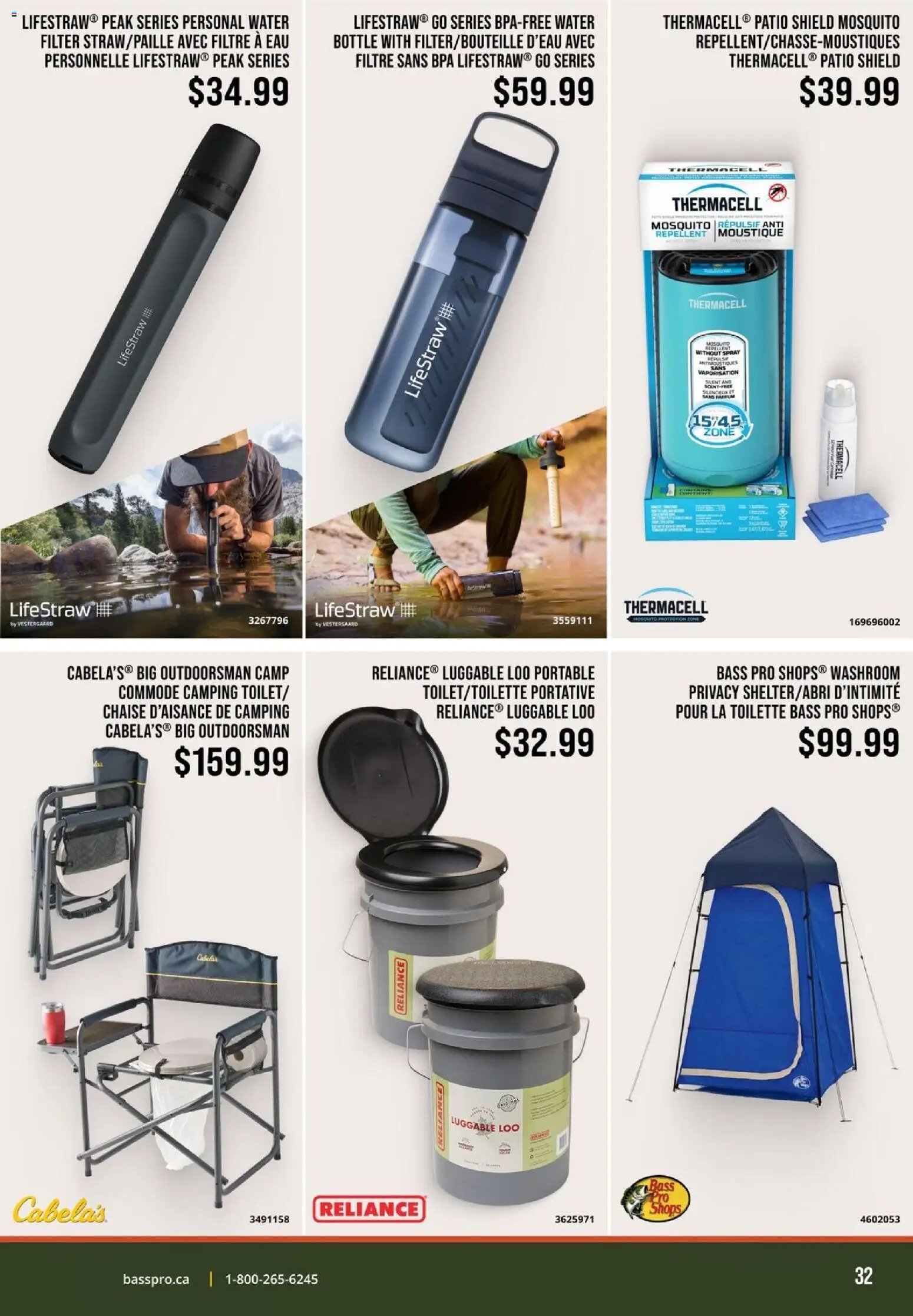 Cabelas flyer - Outdoor Adventure 2026 (2026-05-04 - 2026-06-04) | 32