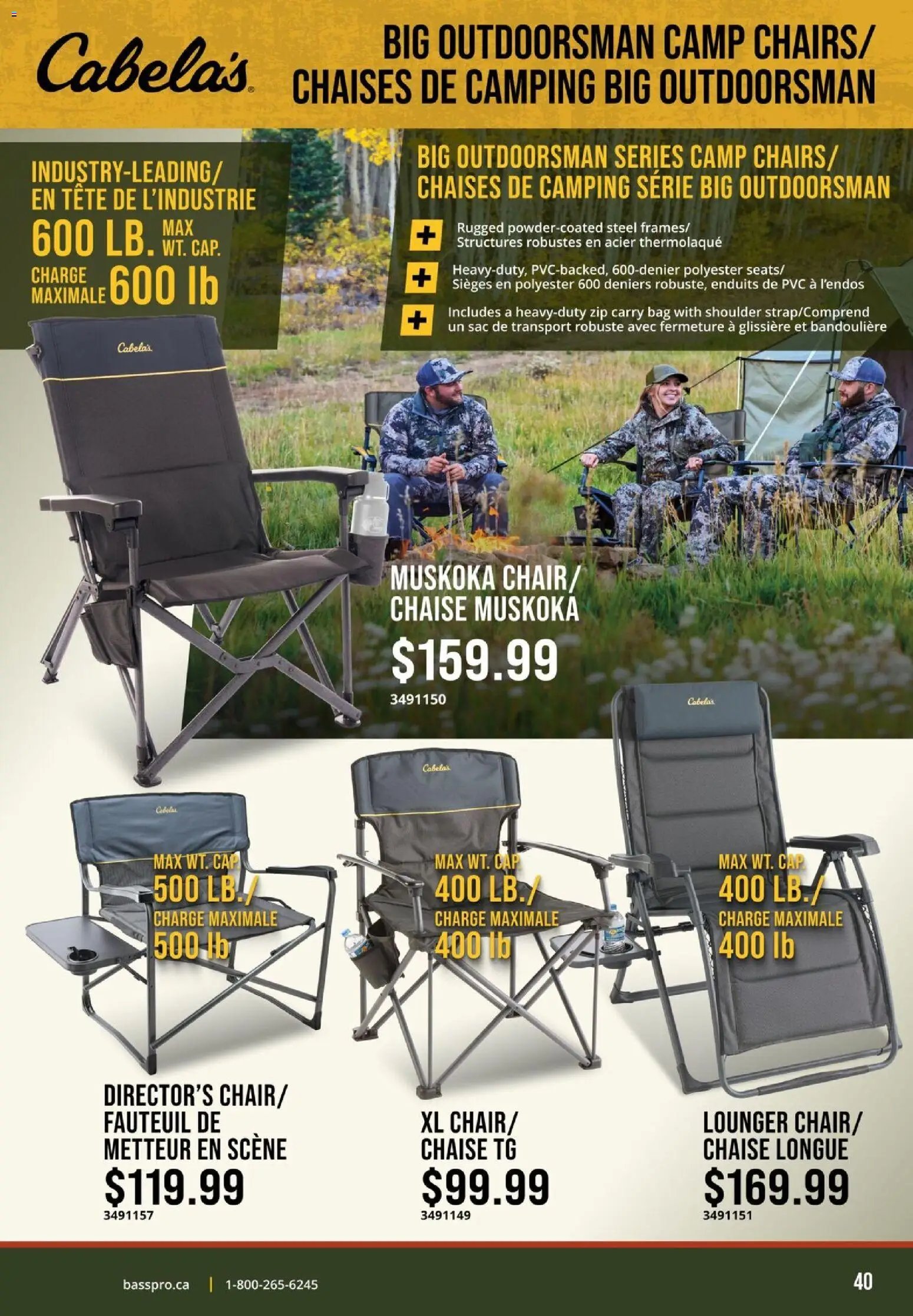 Cabelas flyer - Outdoor Adventure 2026 (2026-05-04 - 2026-06-04) | 40