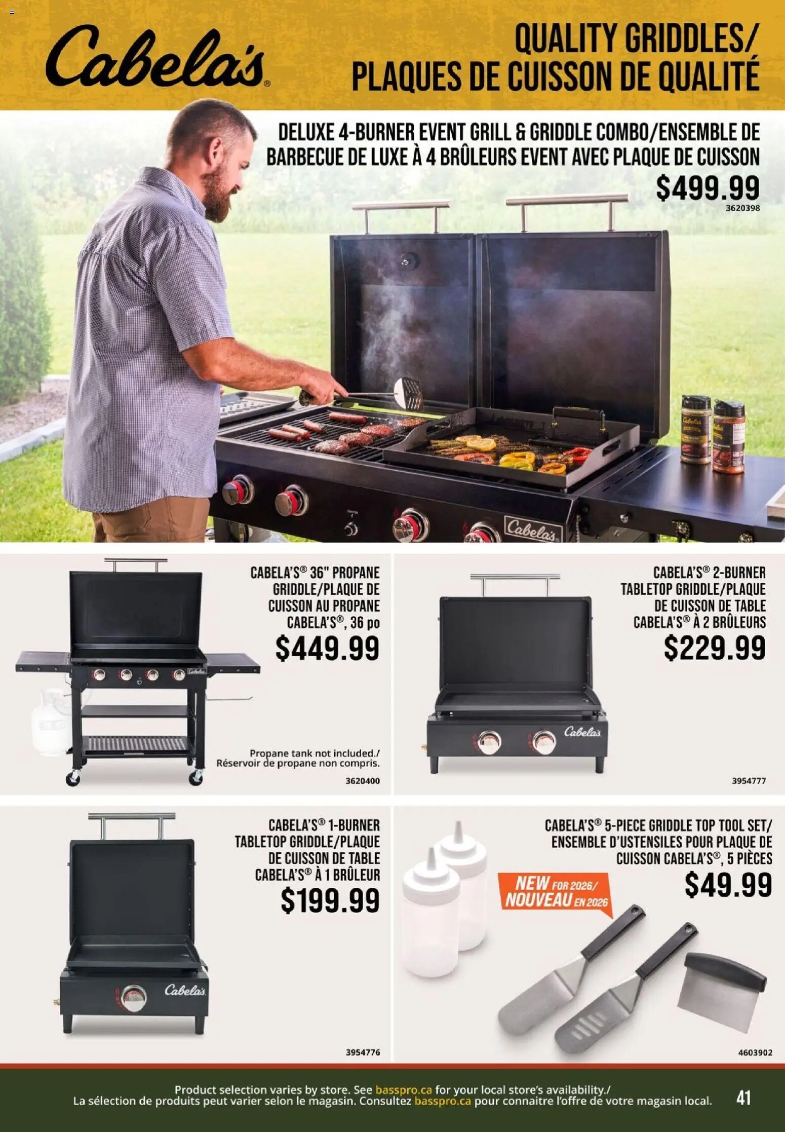 Cabelas flyer - Outdoor Adventure 2026 (2026-05-04 - 2026-06-04) | 41