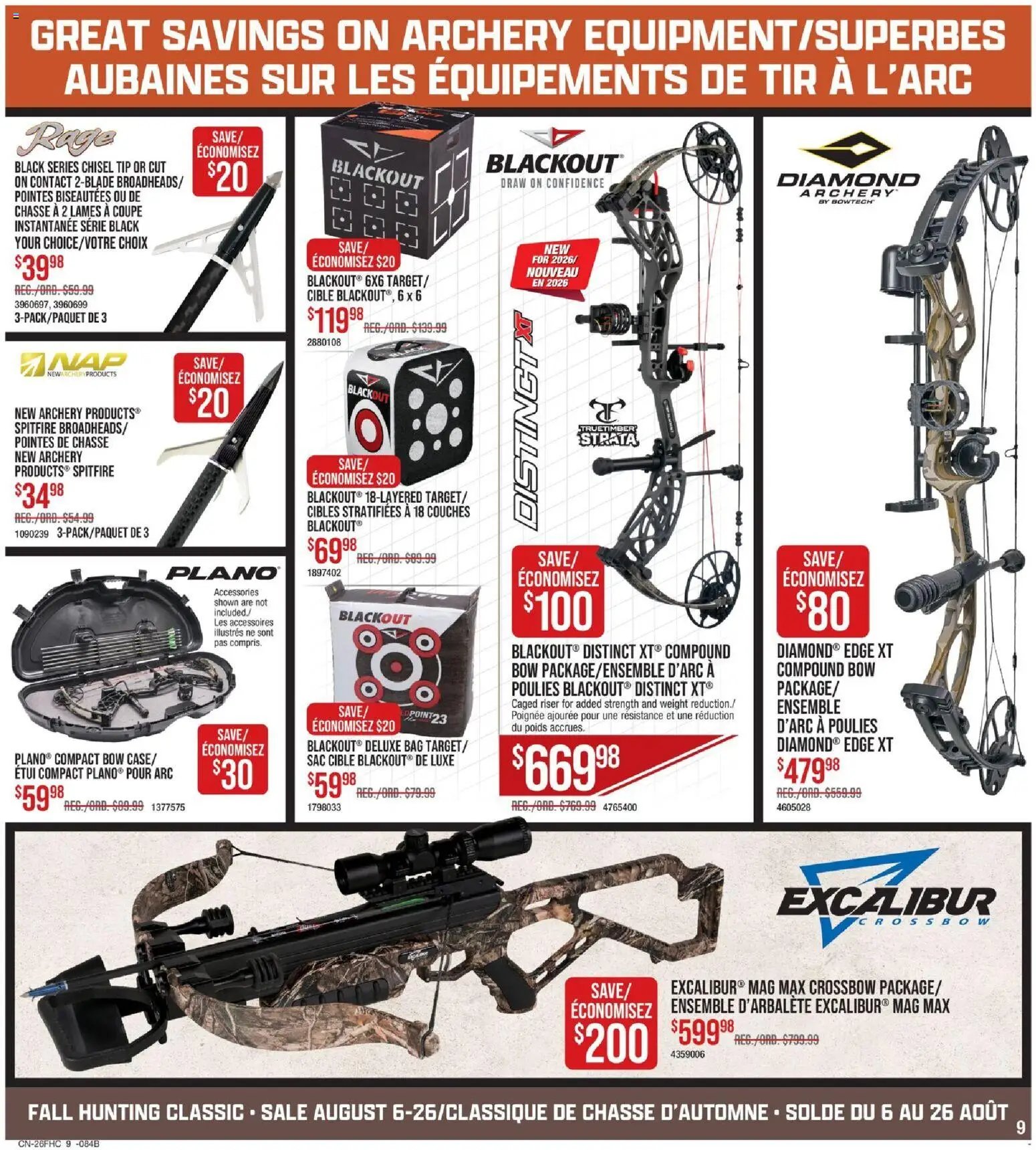 Cabelas weekly flyer / circulaire