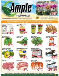 Ample Food Market weekly flyer / circulaire
