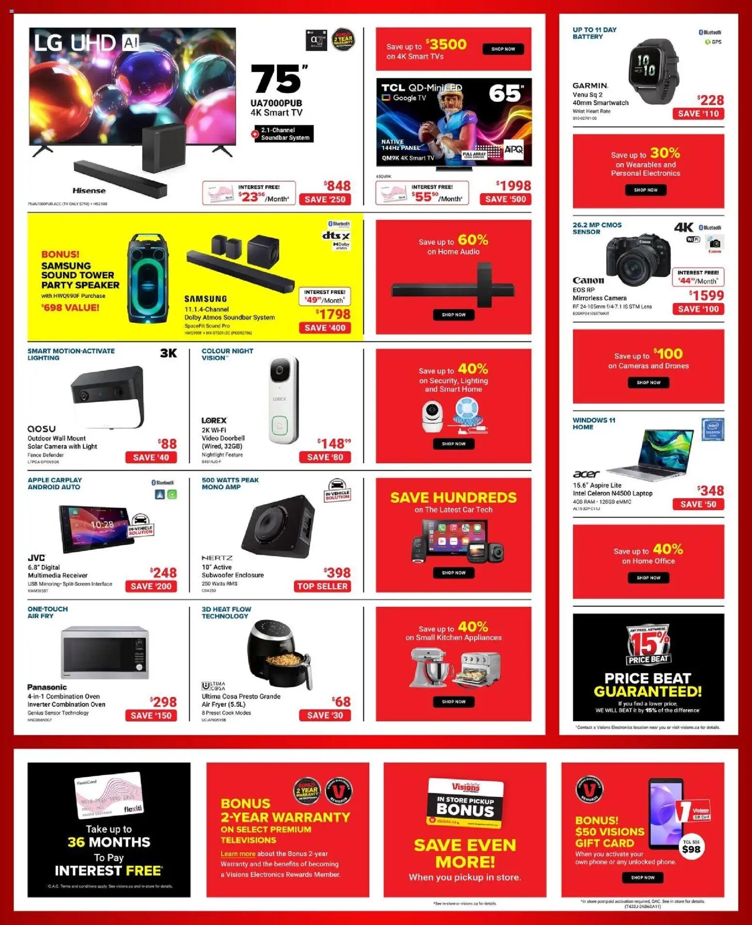 Visions weekly flyer / circulaire