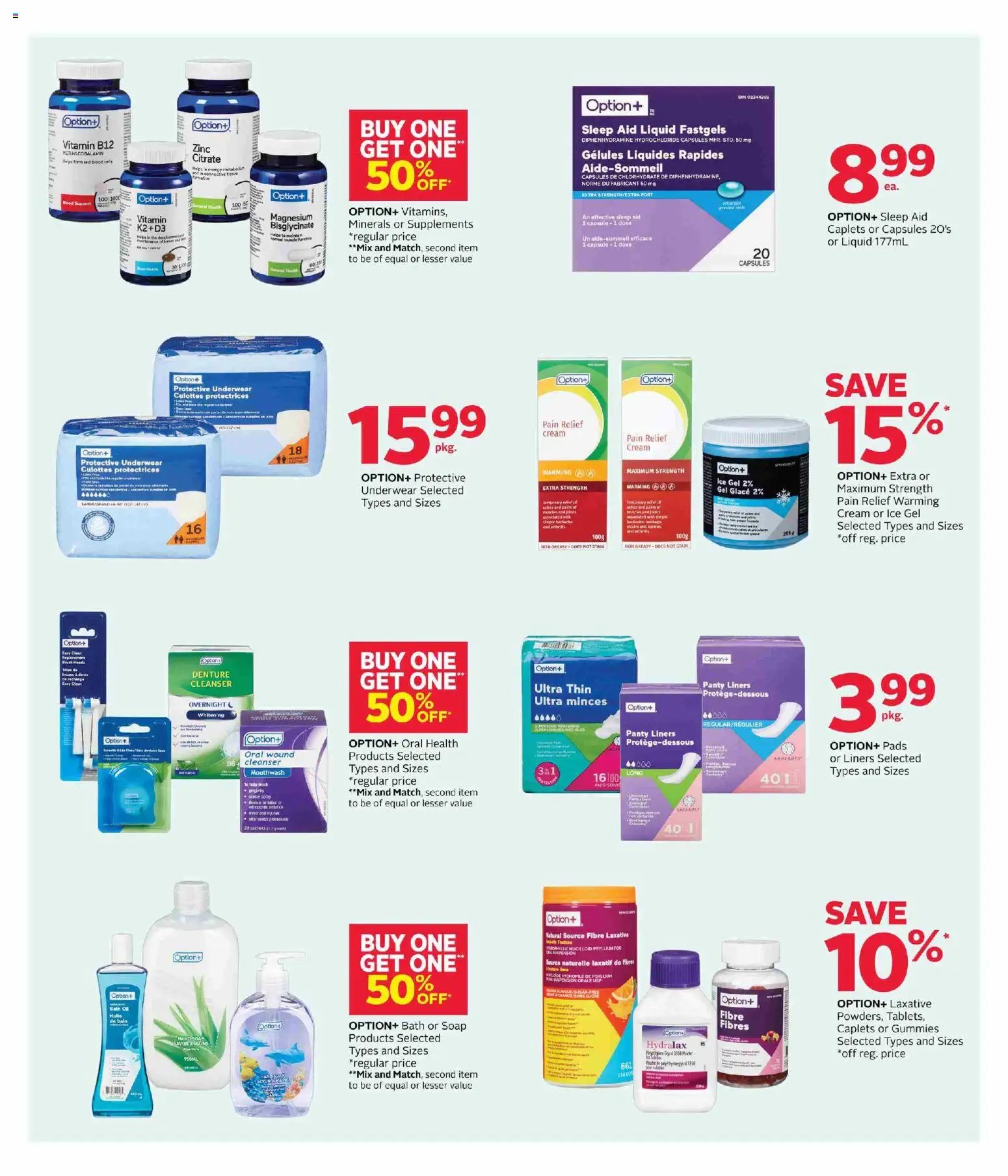 Rexall weekly flyer / circulaire