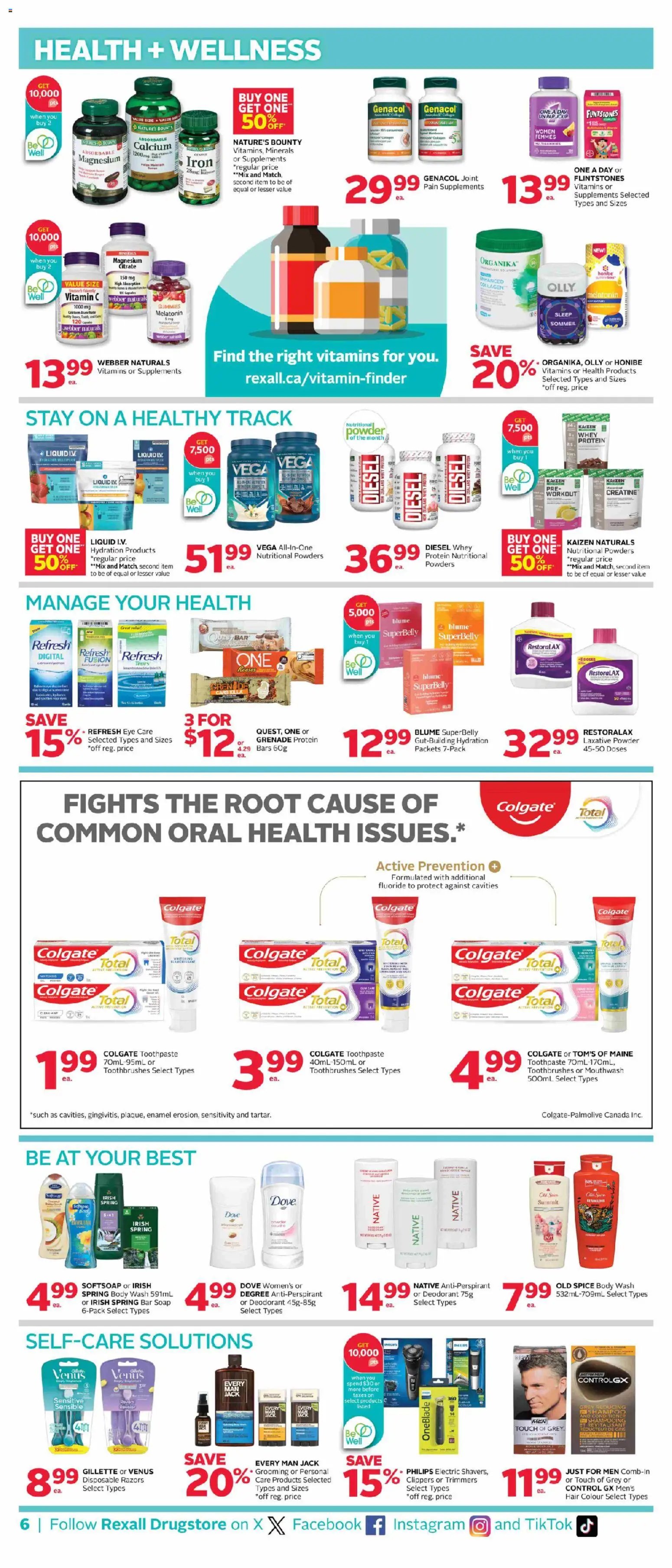 Rexall weekly flyer / circulaire