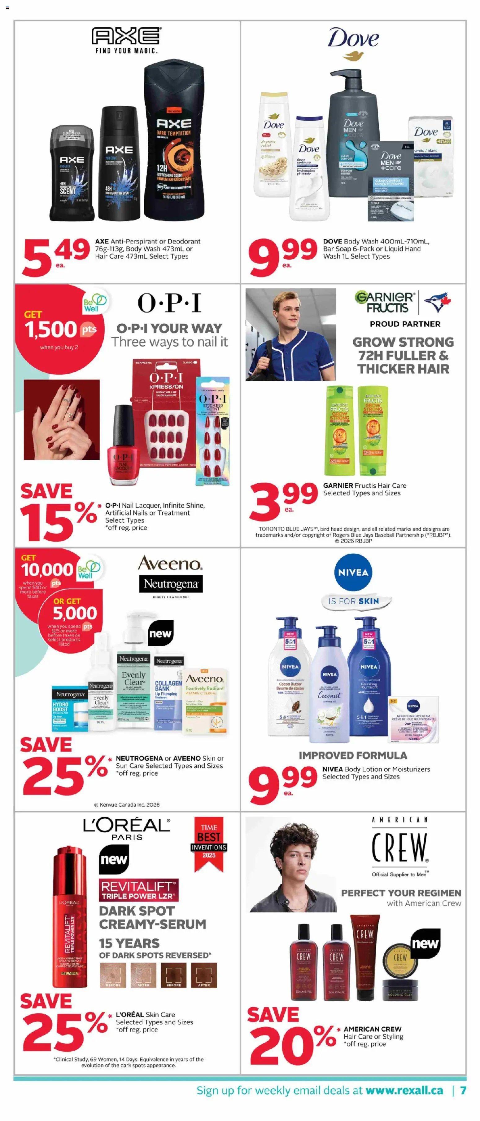 Rexall weekly flyer / circulaire